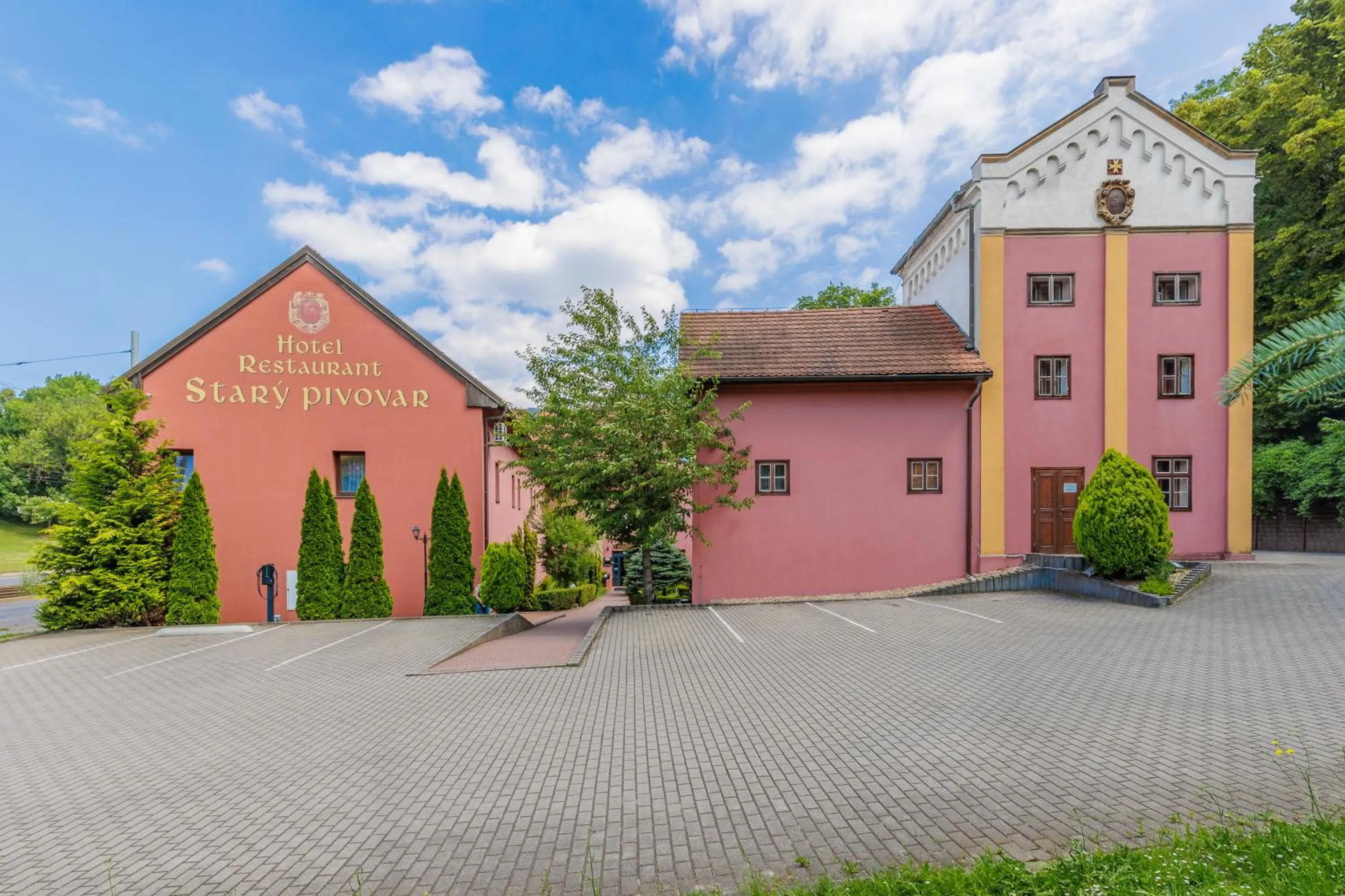 Property building in Hotel STARÝ PIVOVAR