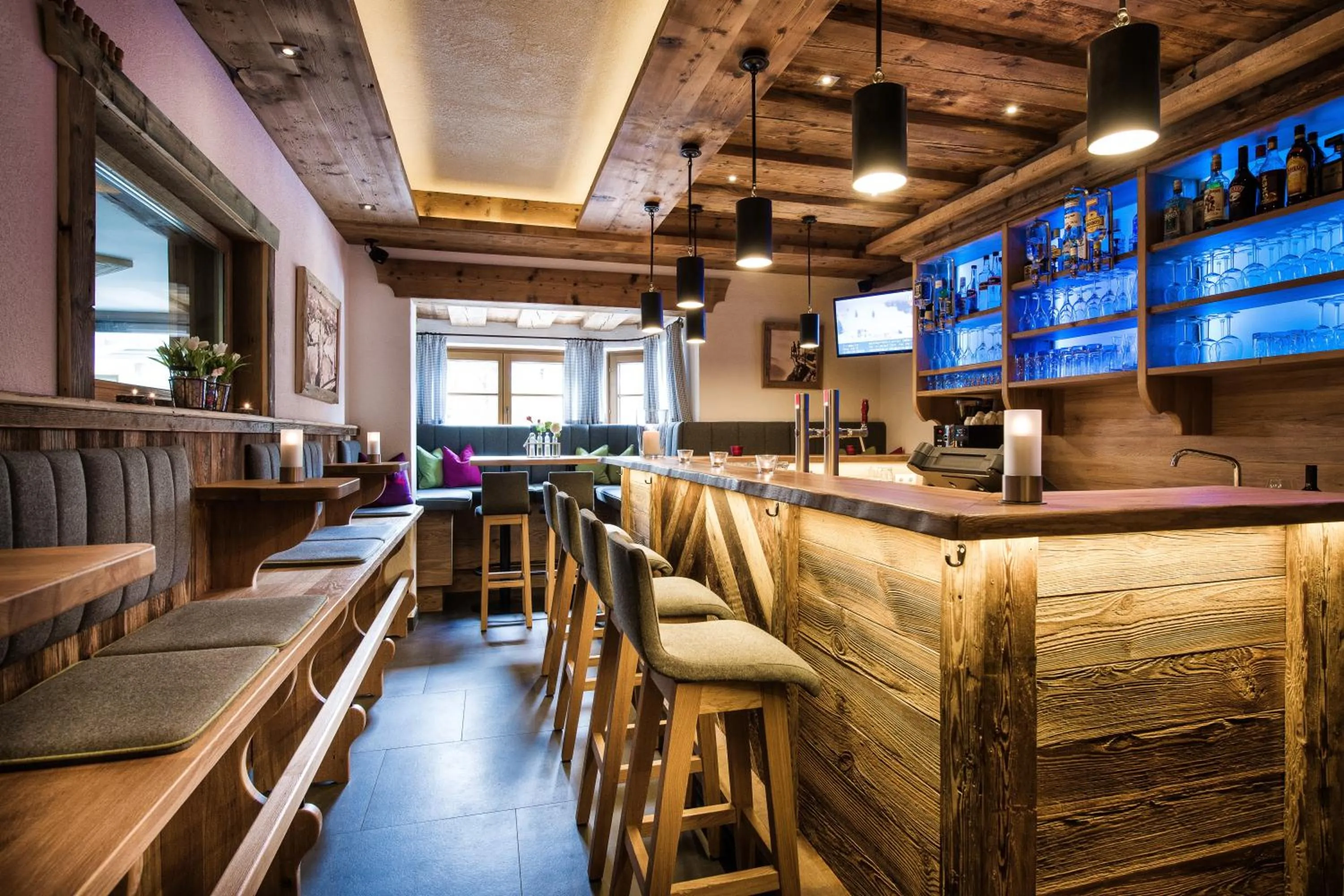 Lounge or bar in Salzburgerhof Flachau