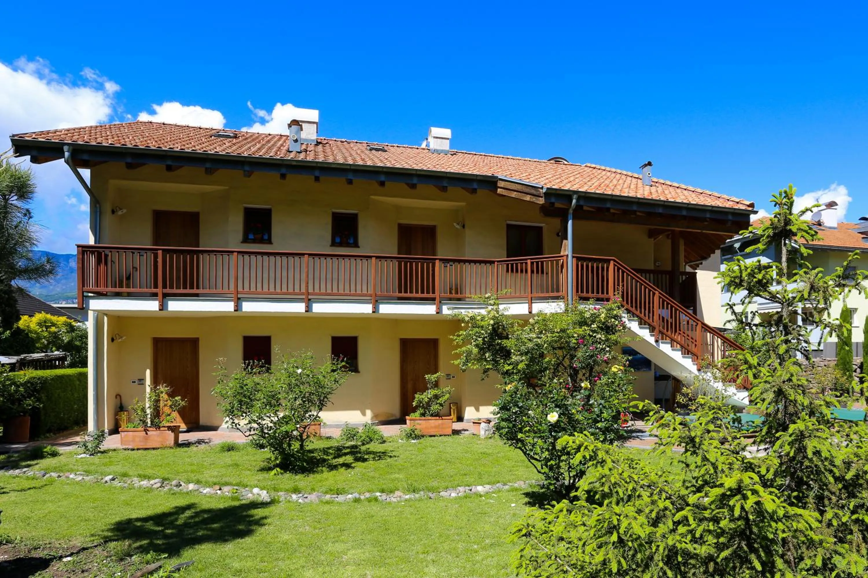 Patio in Bio Hotel Kaufmann