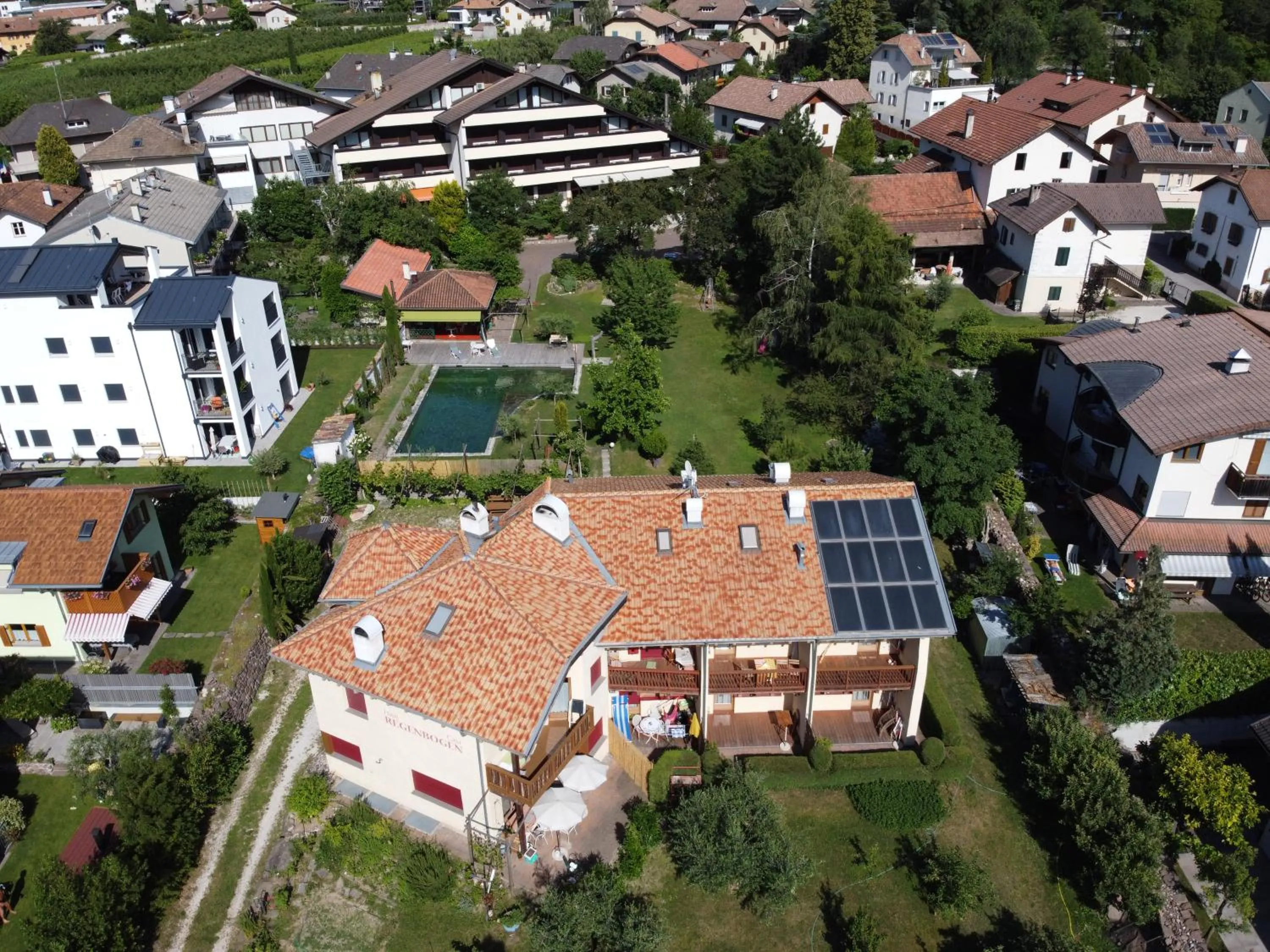 Patio in Bio Hotel Kaufmann