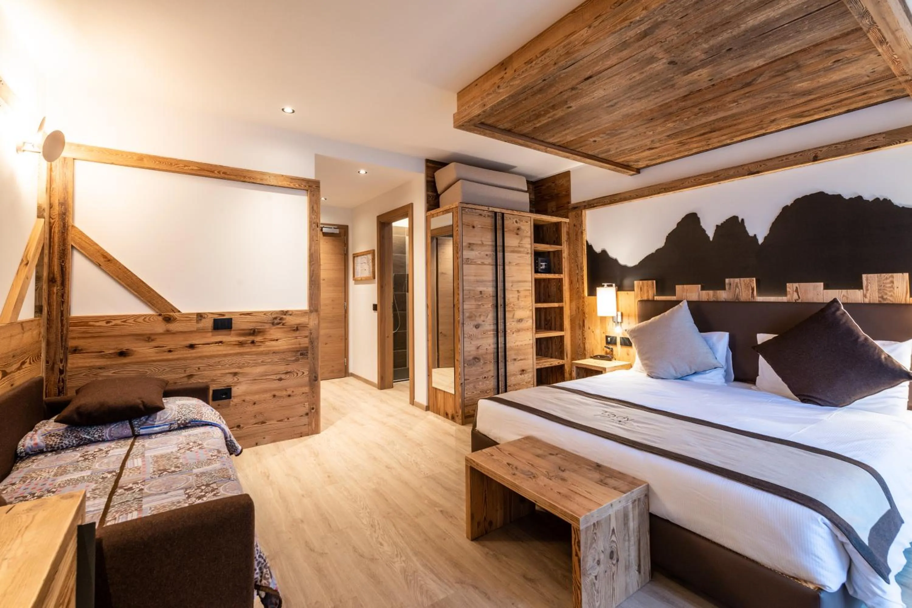 Bed in Lady Maria Hotel Wellness & Resort