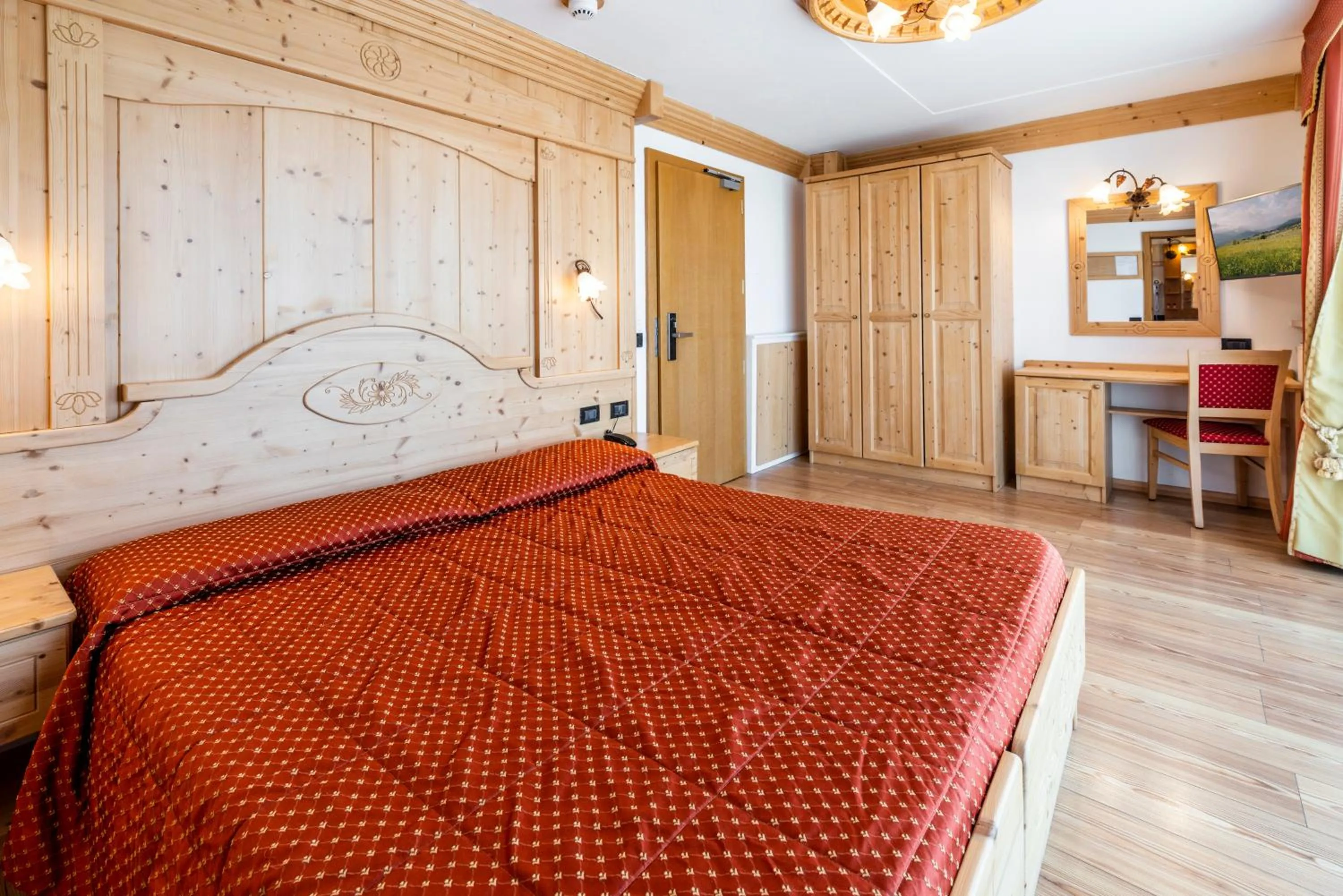 Bed in Lady Maria Hotel Wellness & Resort