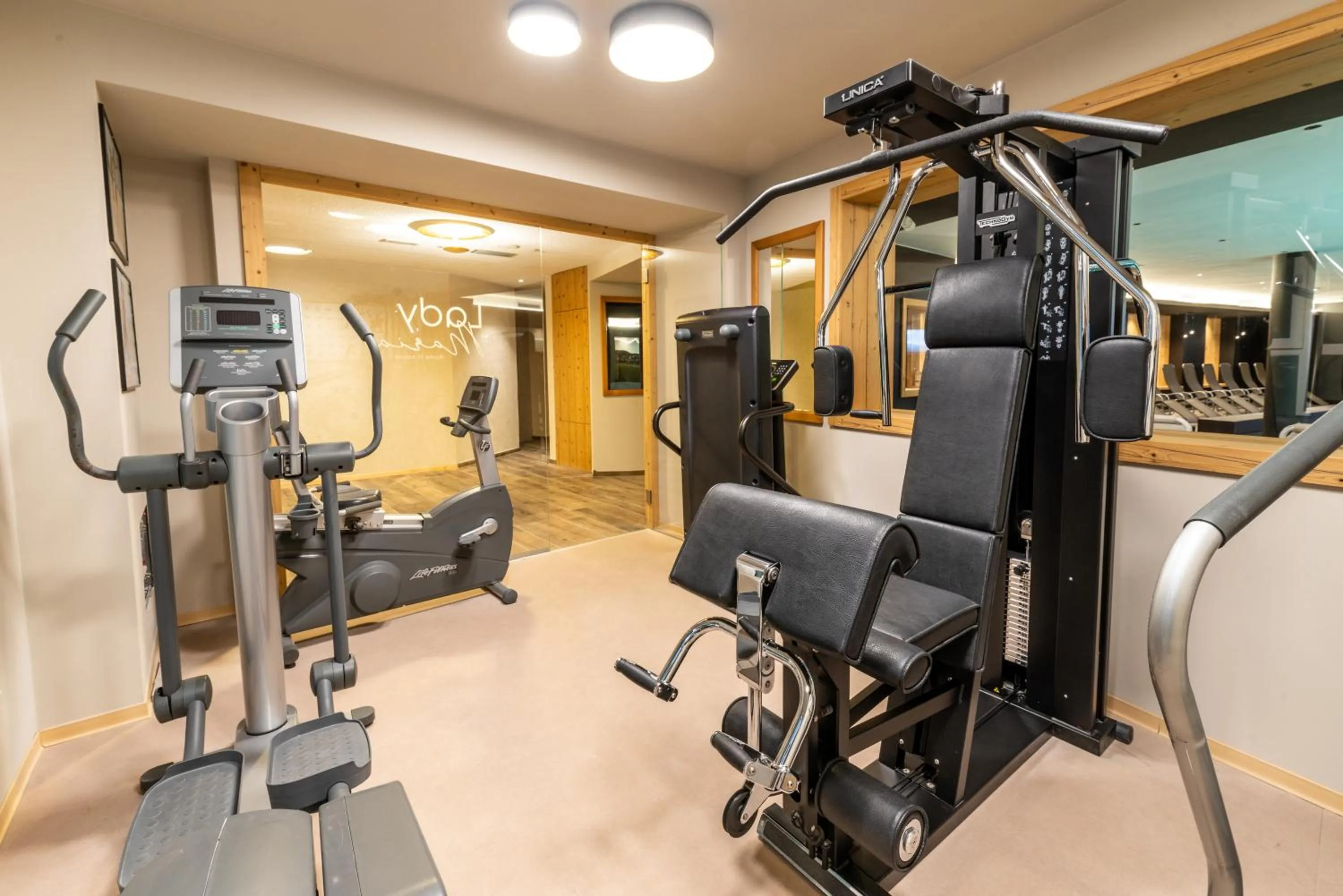 Fitness centre/facilities in Lady Maria Hotel Wellness & Resort