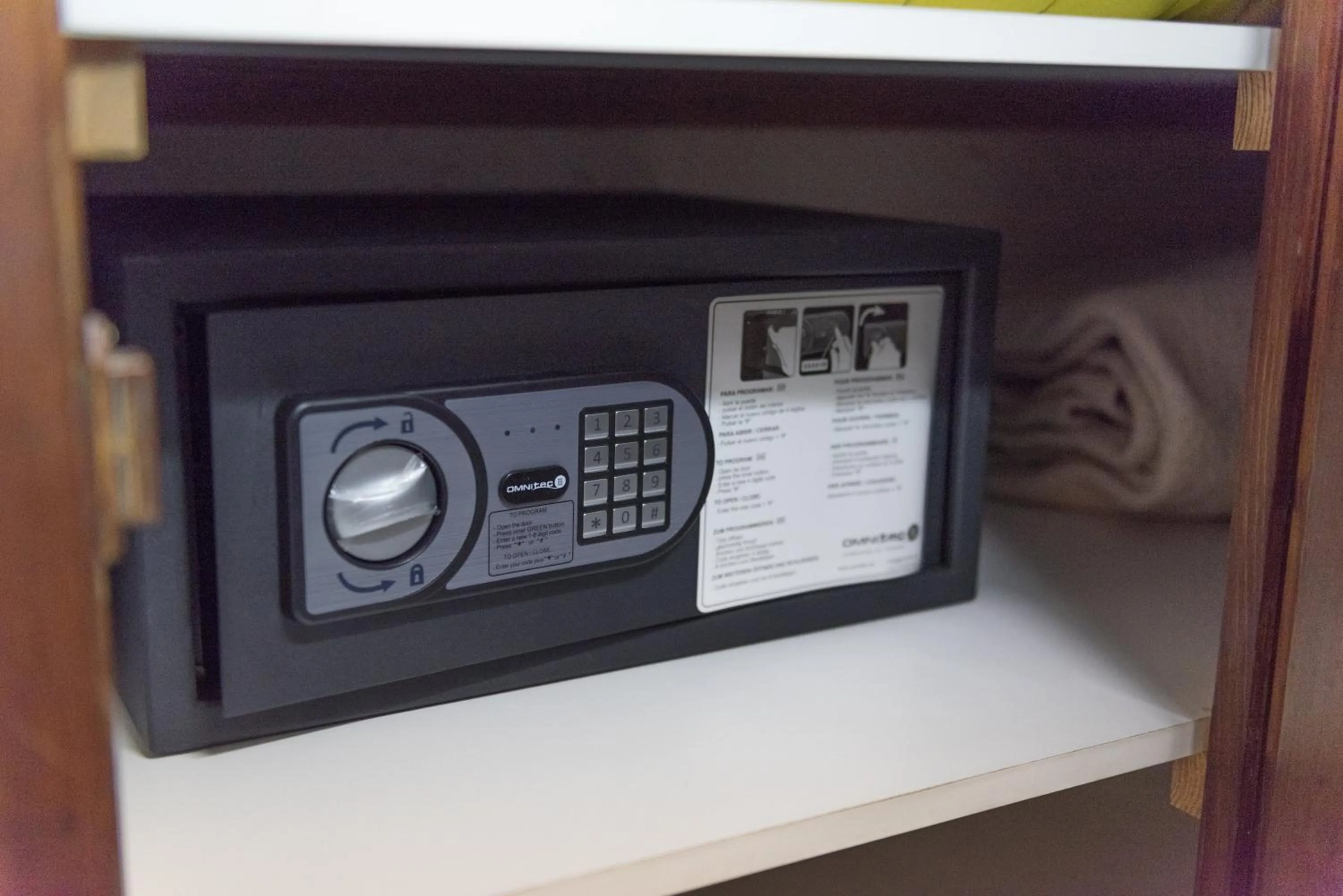 safe in Sweet BCN Studio with Terrace