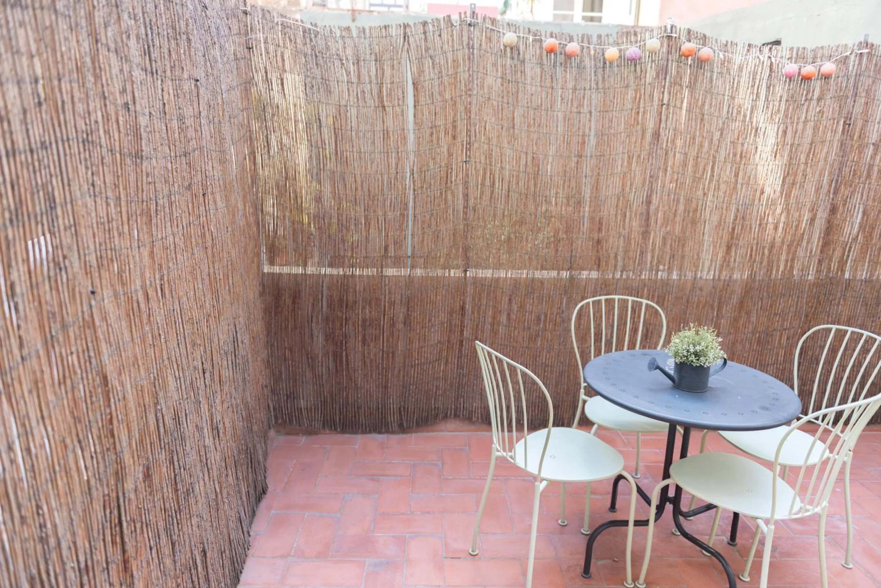 Balcony/Terrace in Sweet BCN Studio with Terrace