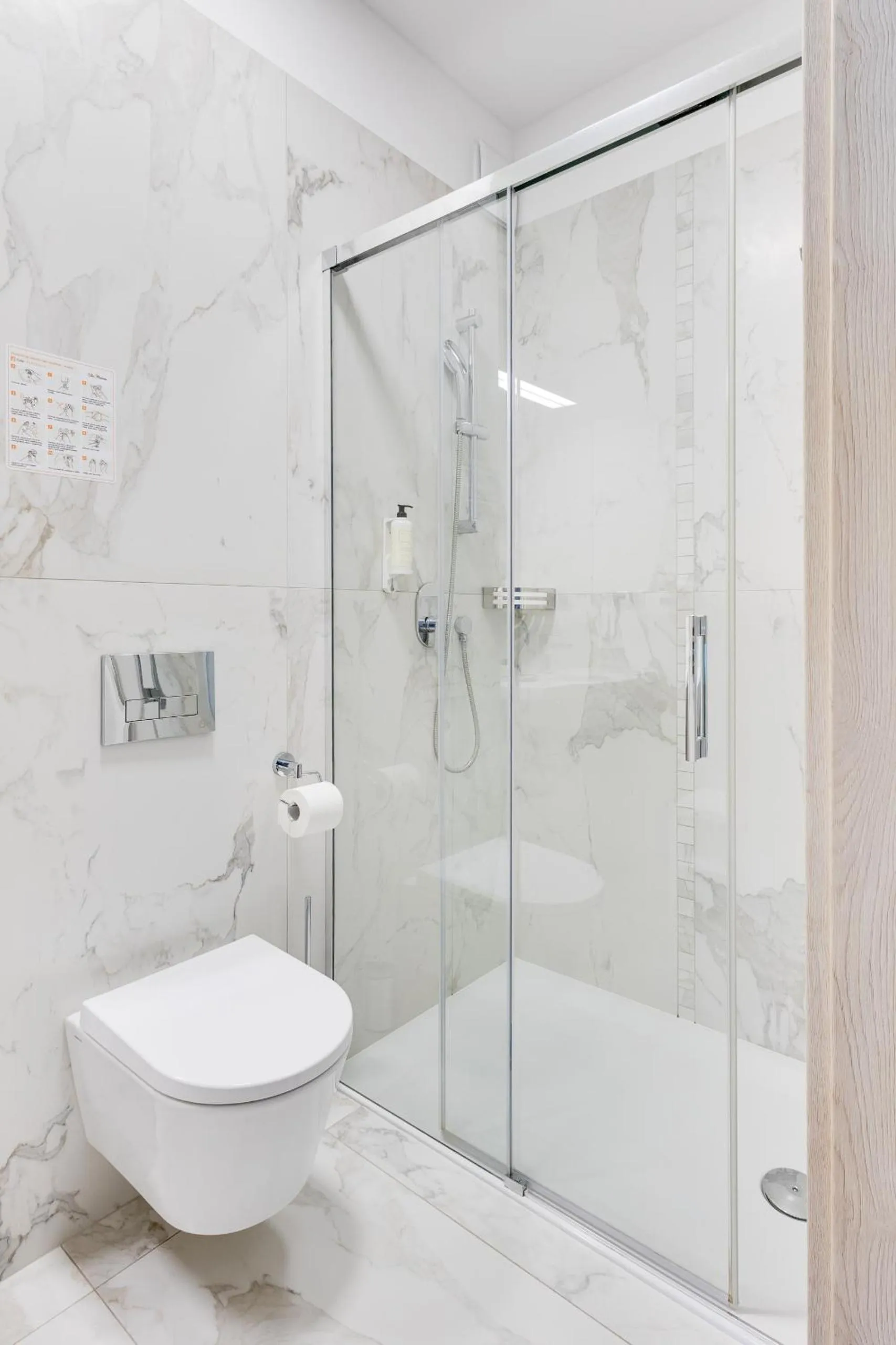 Shower in Villa Meduza