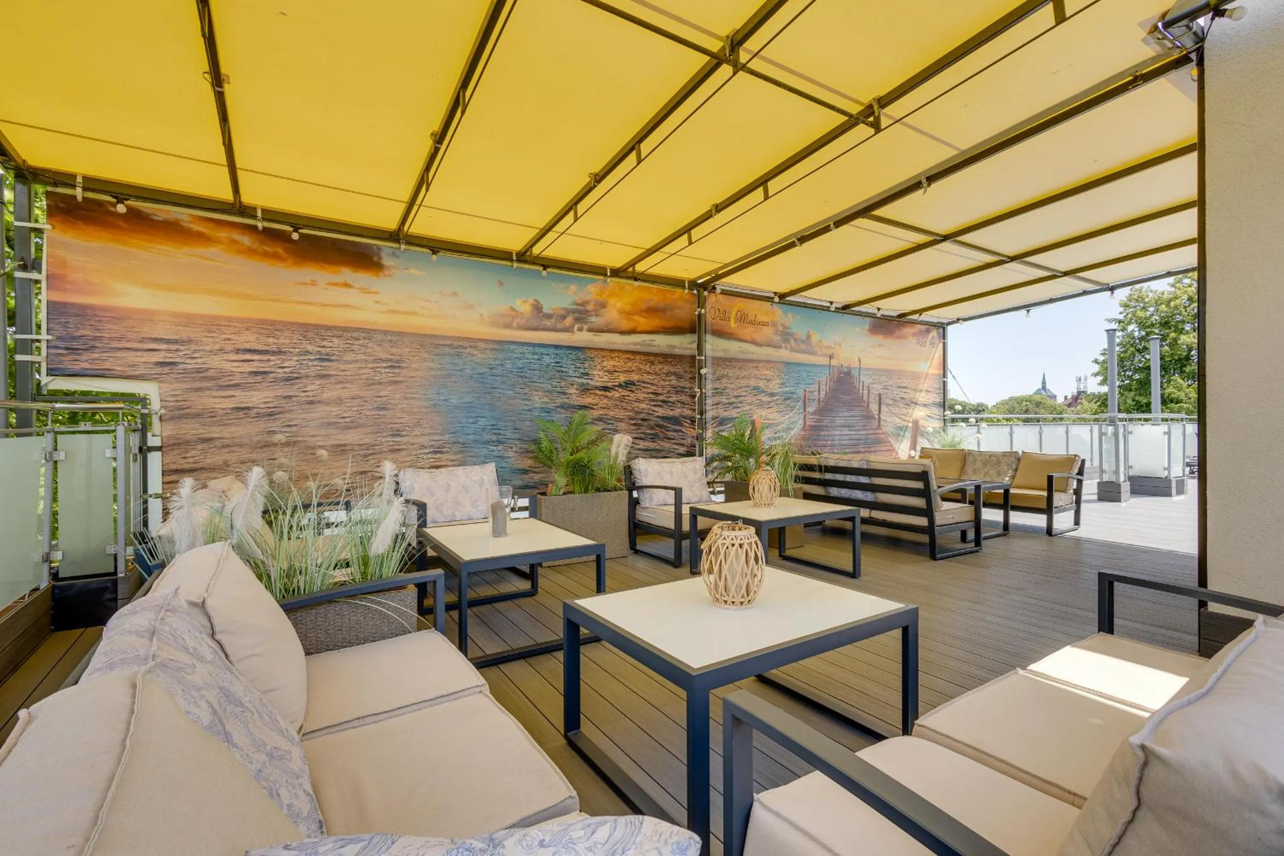 Patio in Villa Meduza