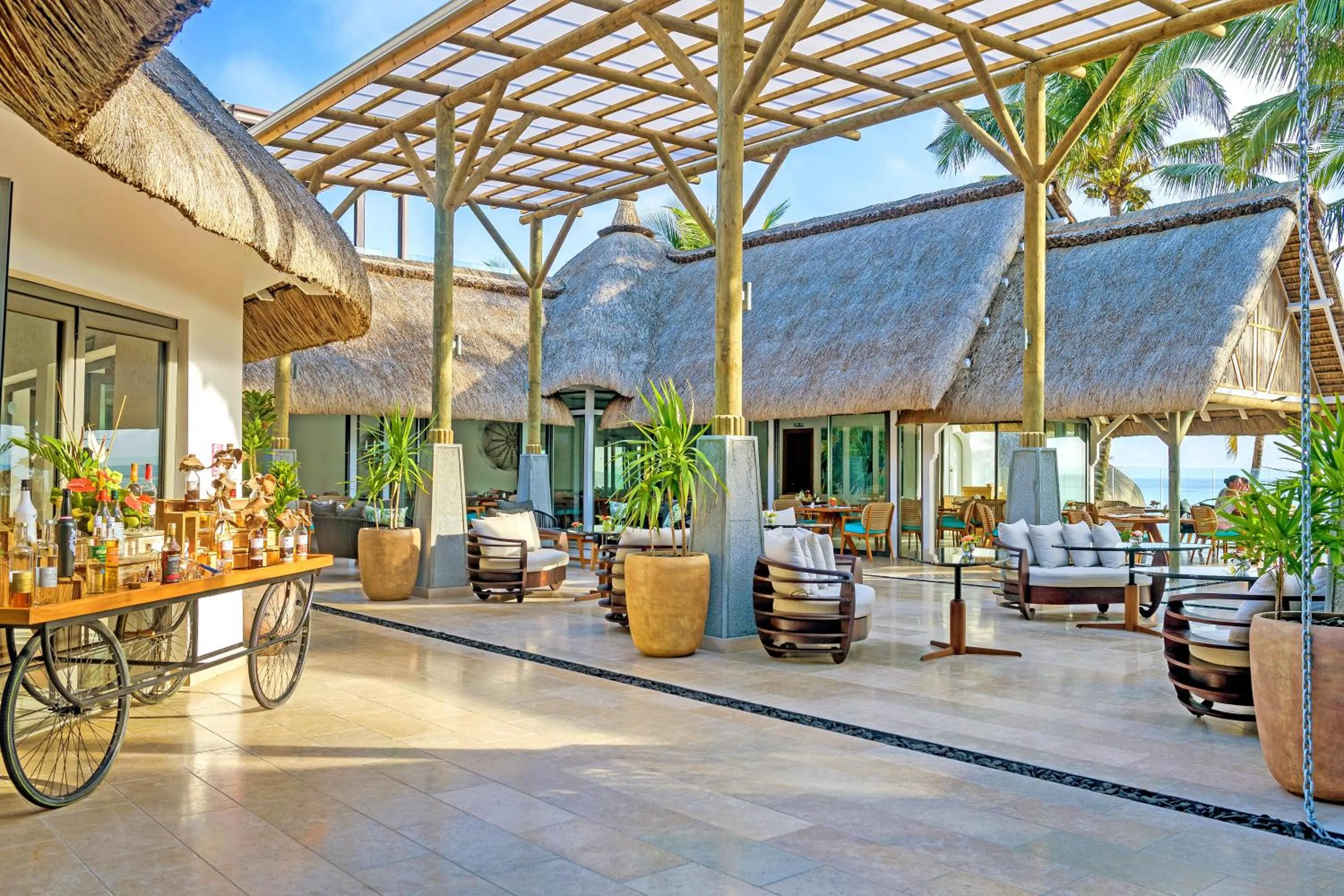 Seating area in Seasense Boutique Hotel & Spa