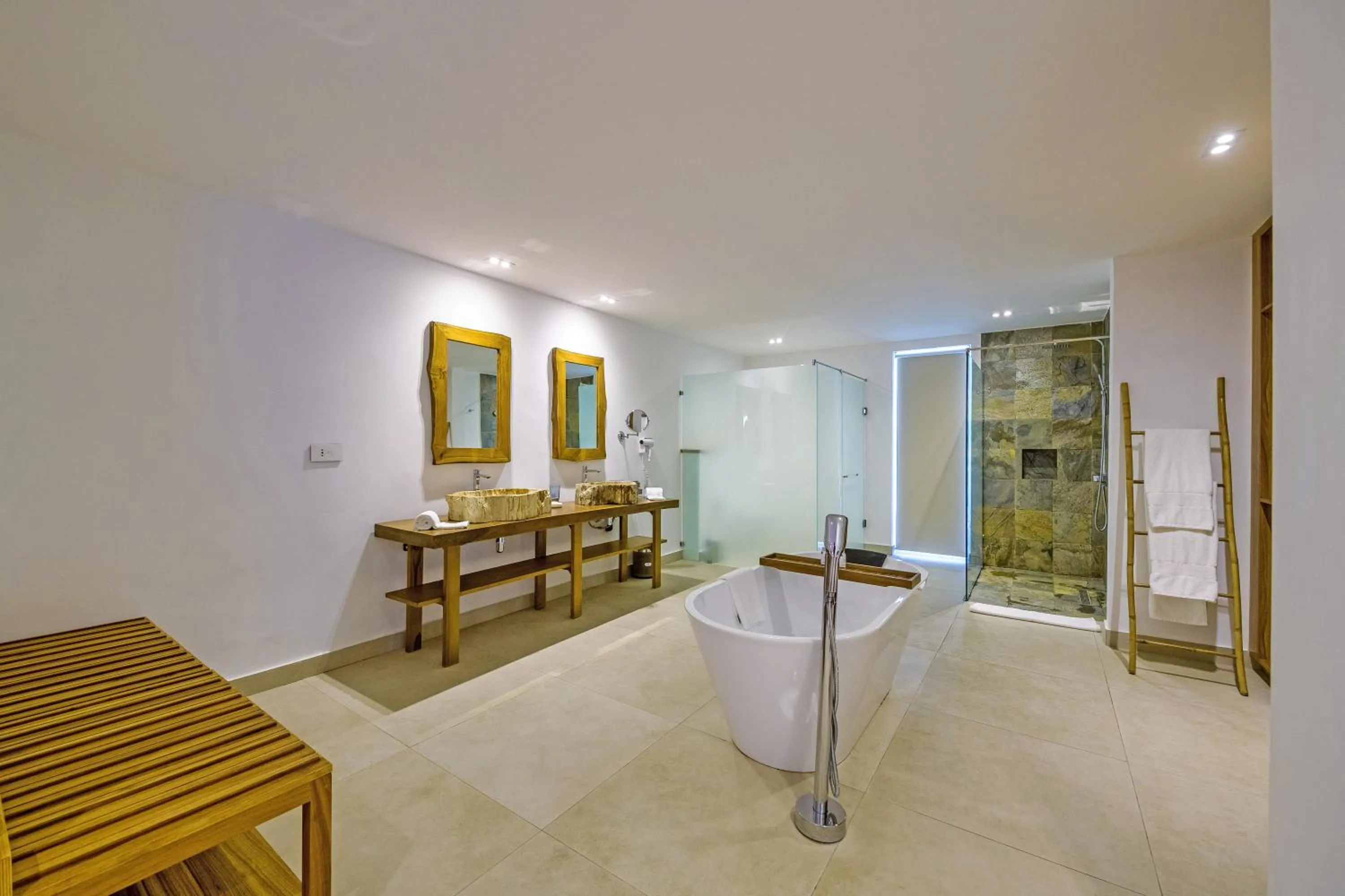 Shower in Seasense Boutique Hotel & Spa