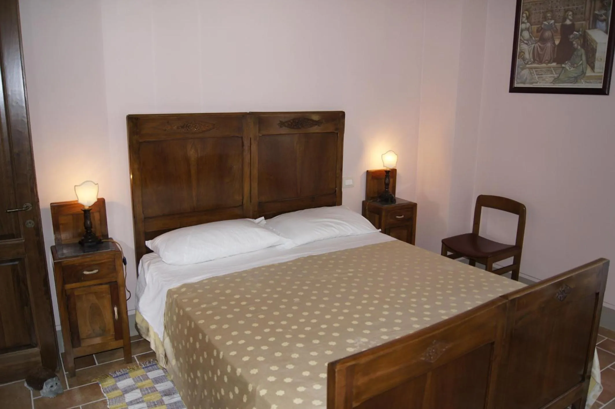 Bed in La Casa del Falegname