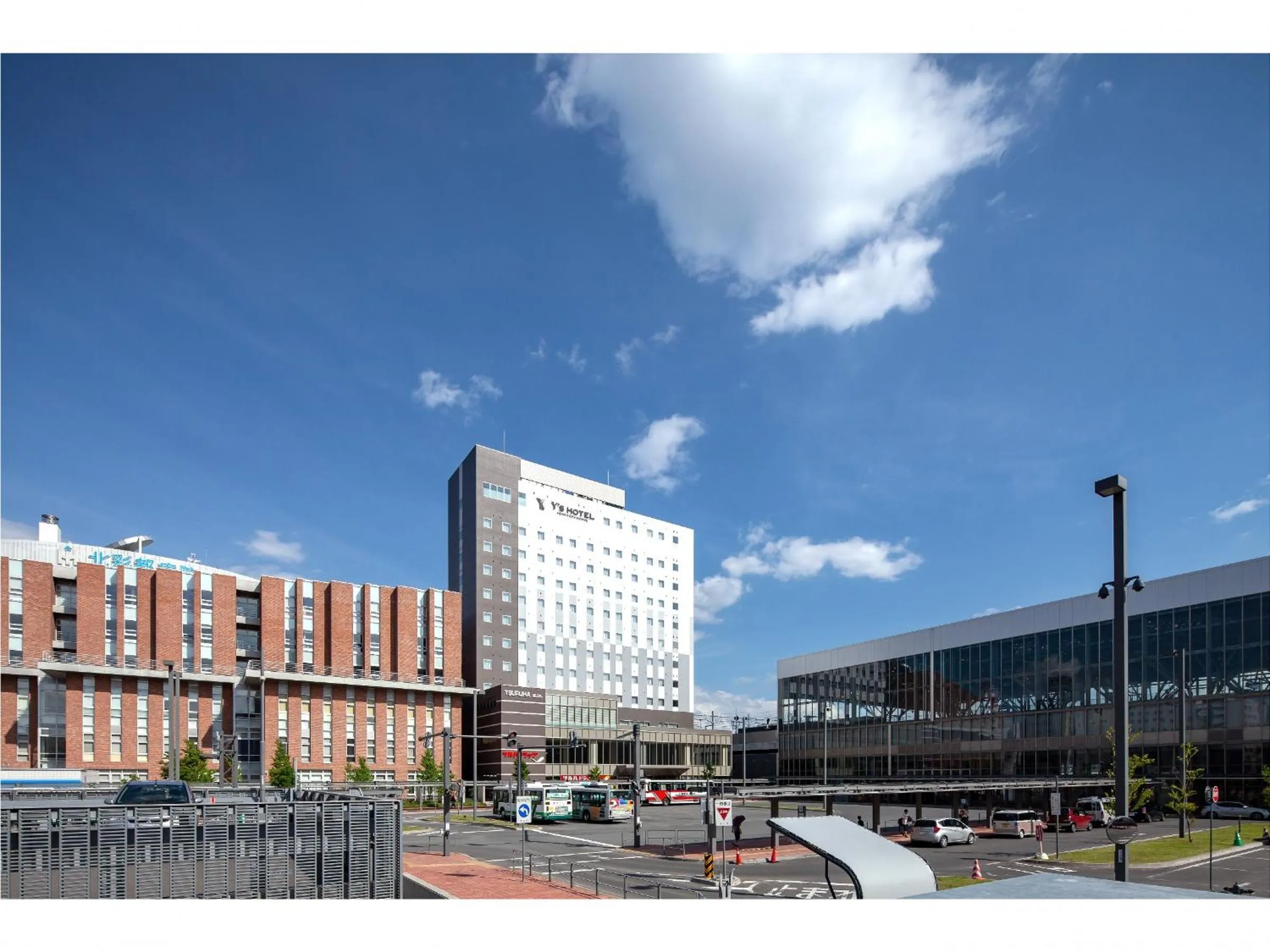 Facade/entrance in Y's Hotel Asahikawa Ekimae