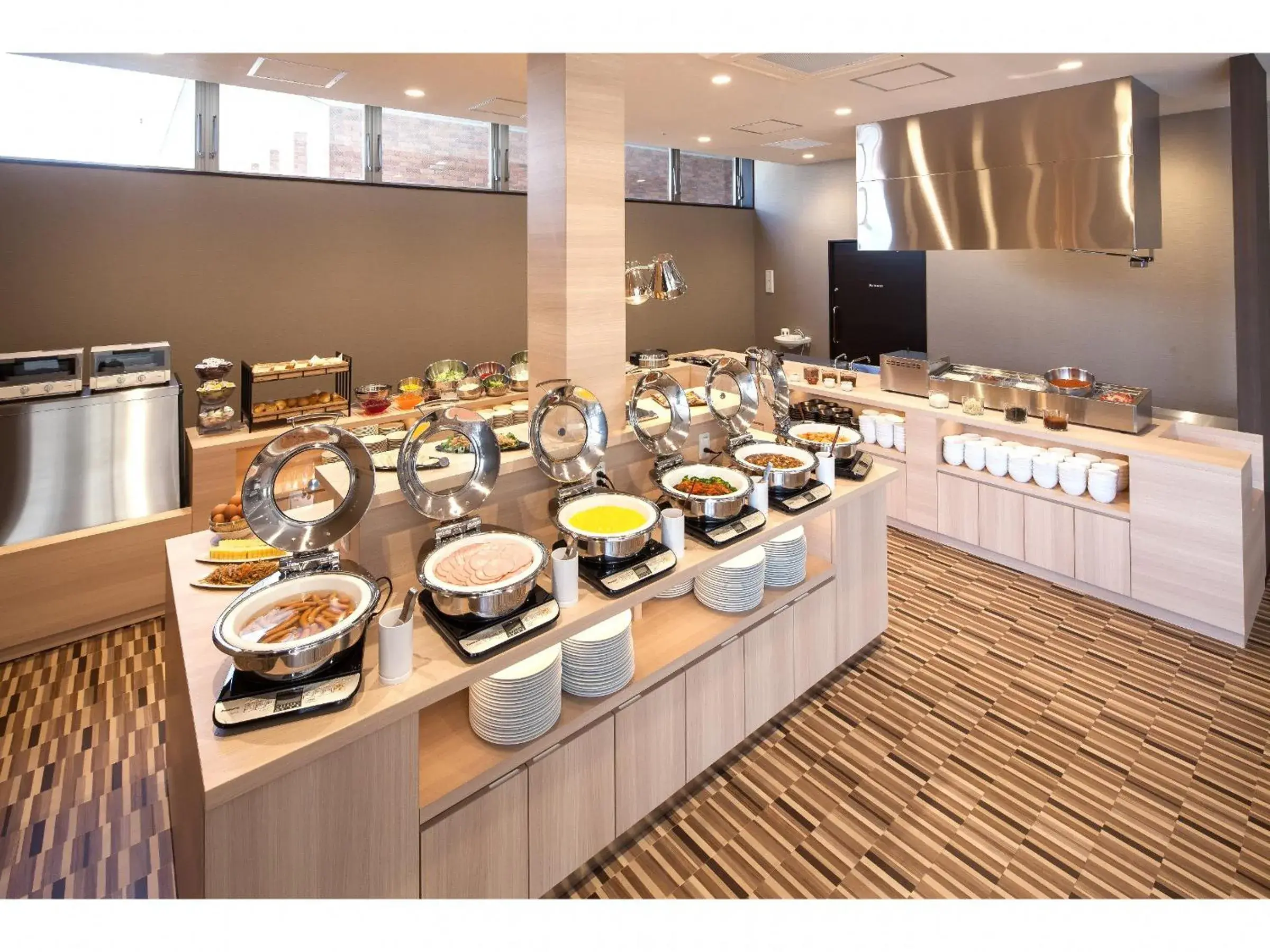 Buffet breakfast in Y's Hotel Asahikawa Ekimae Buffet breakfast in Y's Hotel Asahikawa Ekimae