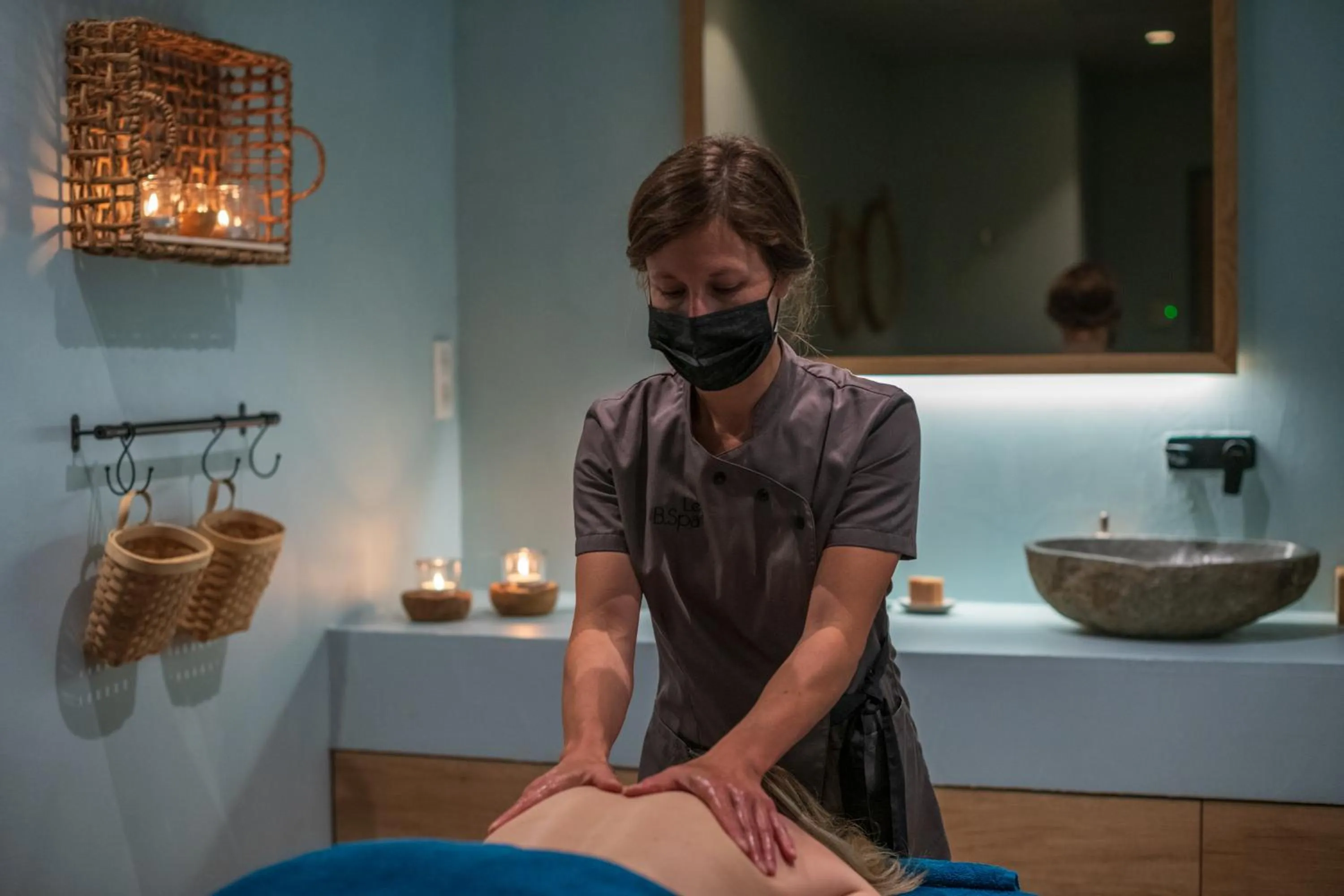 Spa and wellness centre/facilities in Hôtel Beau Site Talloires B SPA