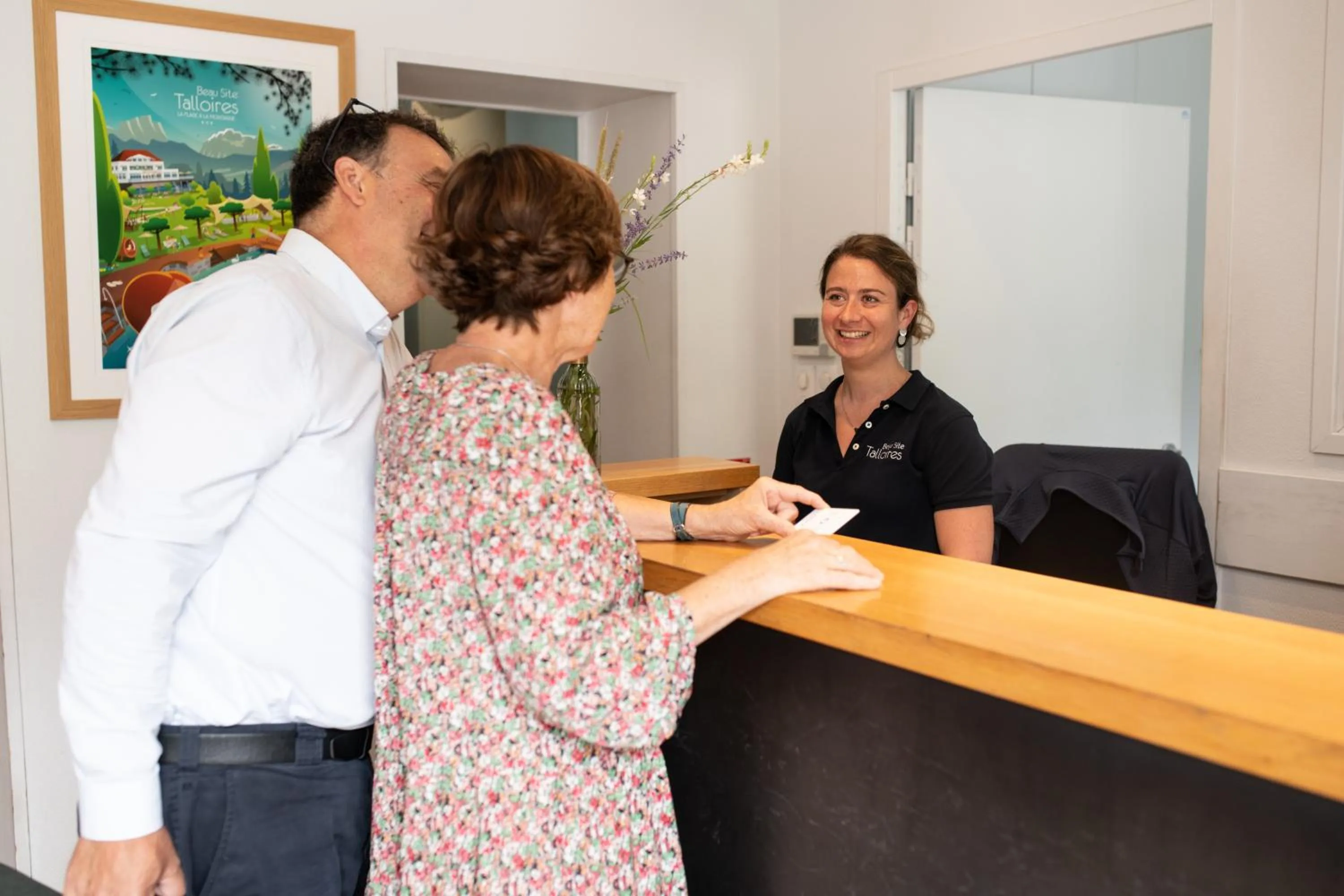 Lobby or reception in Hôtel Beau Site Talloires B SPA