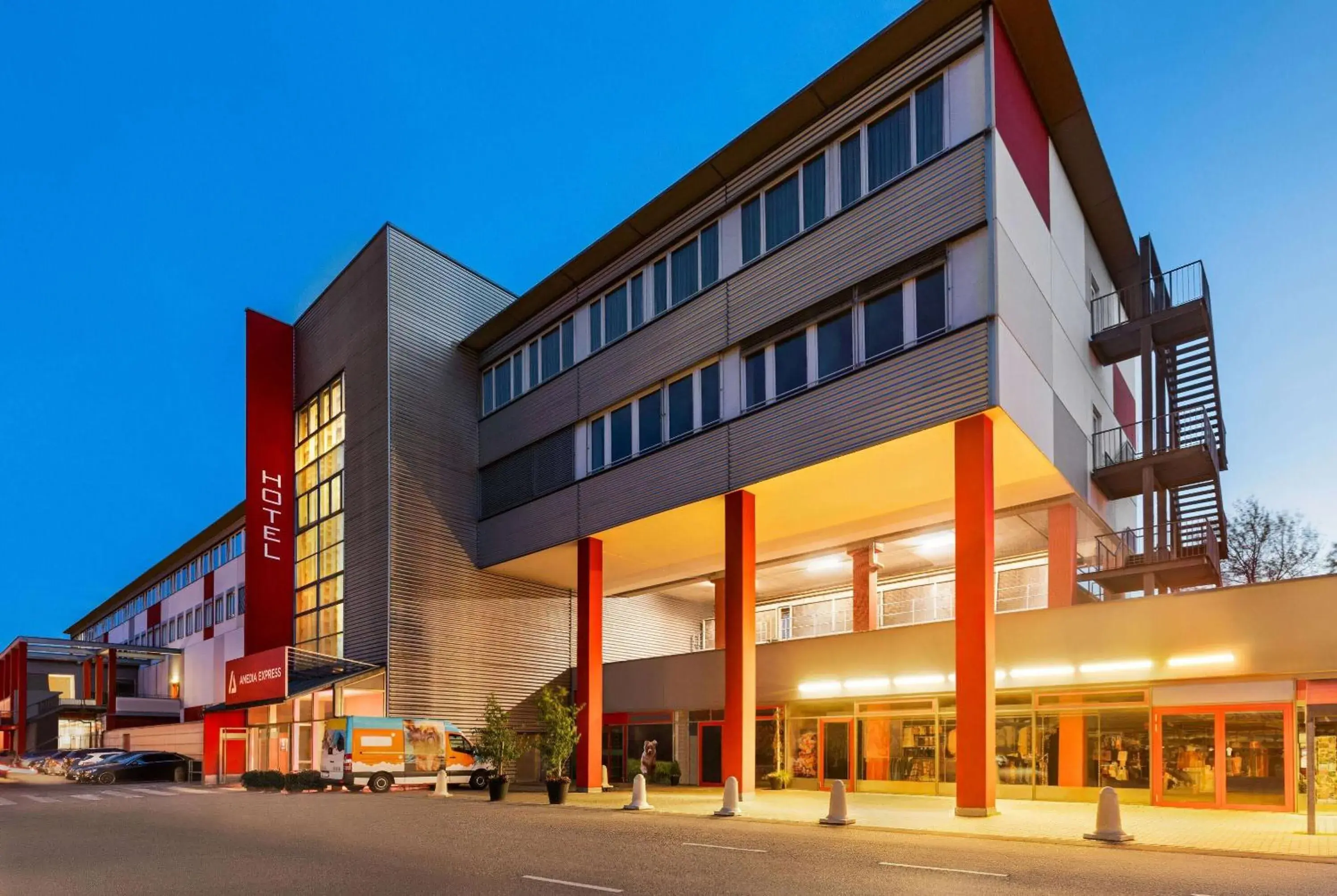 Property building in Amedia Express Passau, Trademark Collection by Wyndham Property building in Amedia Express Passau, Trademark Collection by Wyndham