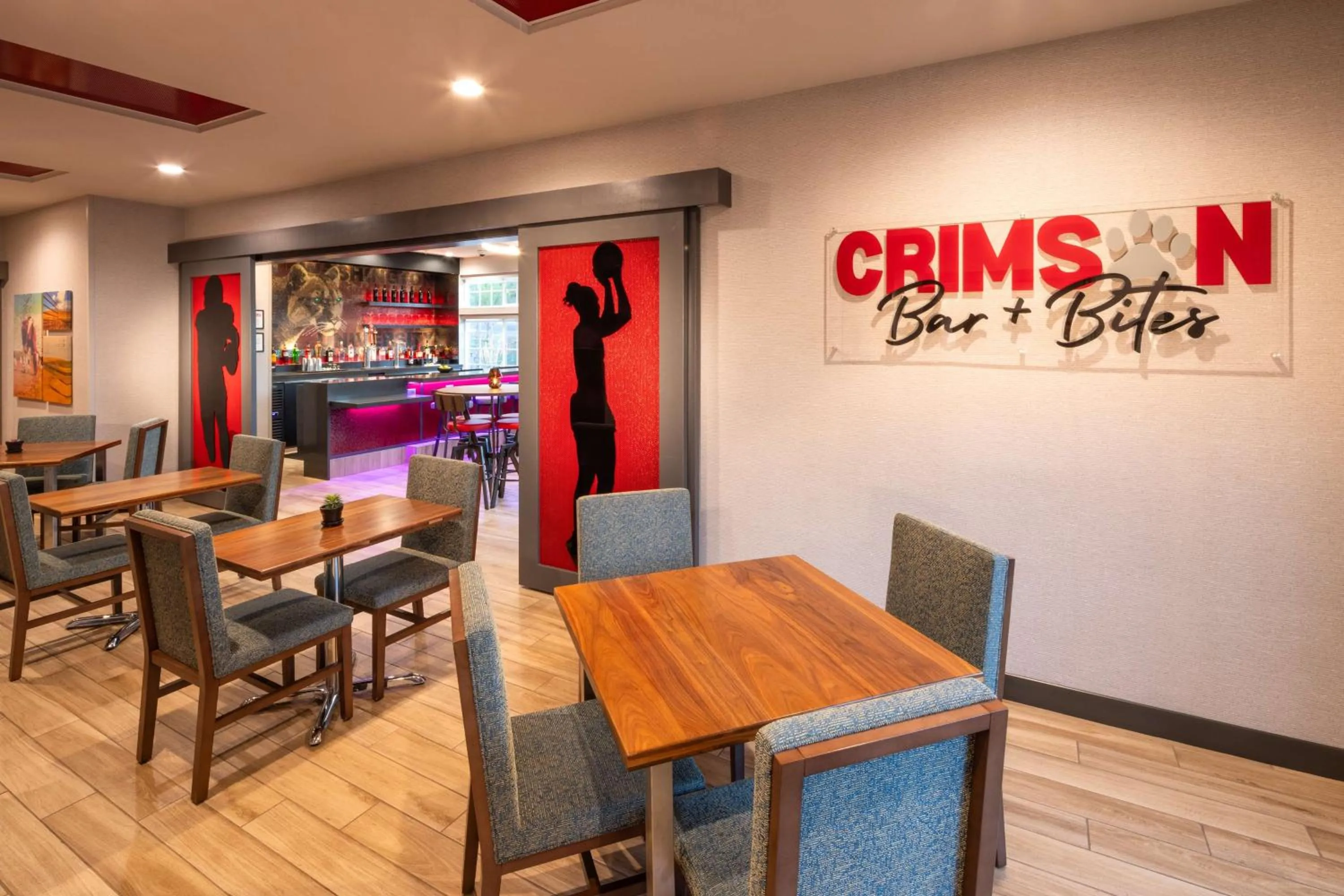 Restaurant/places to eat in Hampton Inn Pullman