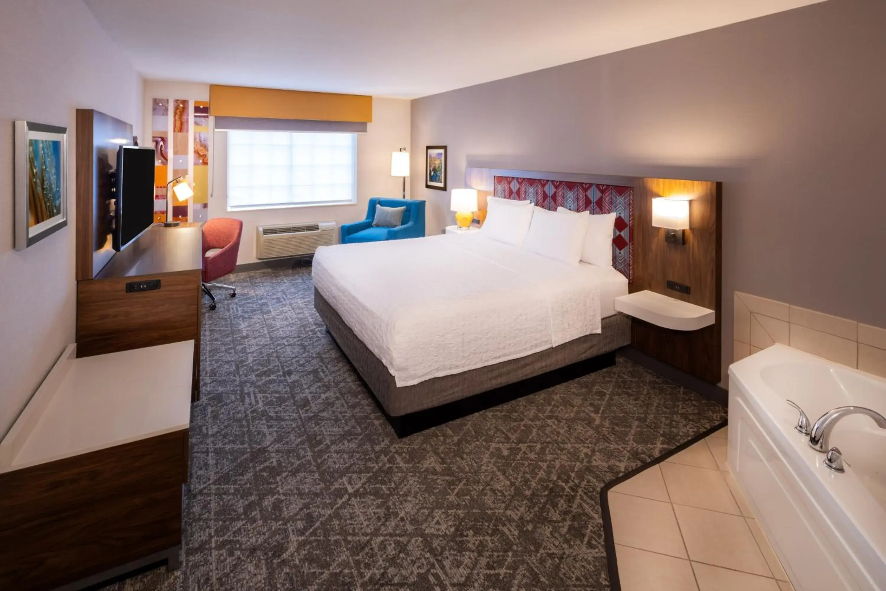 Bedroom, Bed in Hampton Inn Pullman Bedroom, Bed in Hampton Inn Pullman