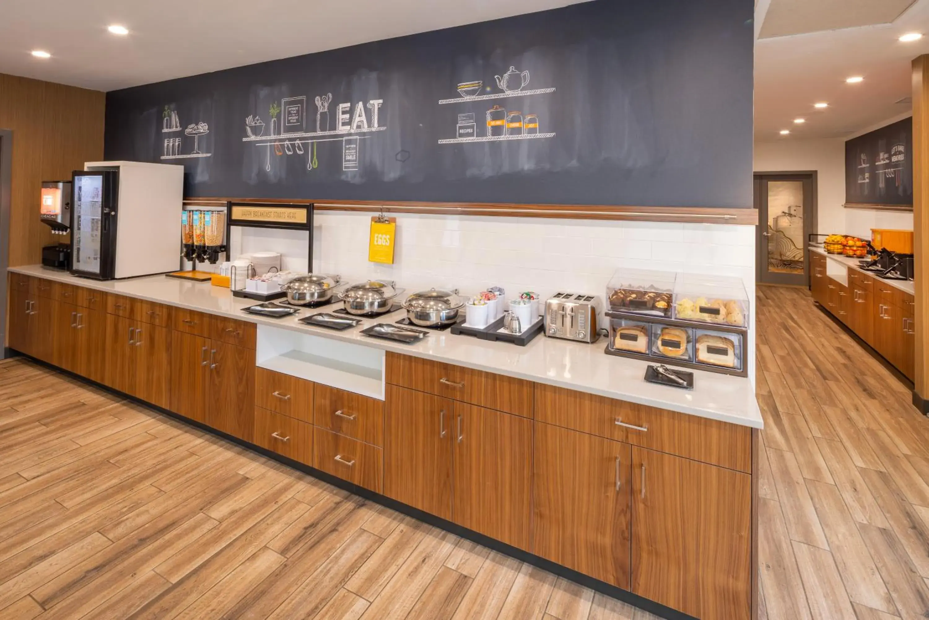 Breakfast in Hampton Inn Pullman Breakfast in Hampton Inn Pullman