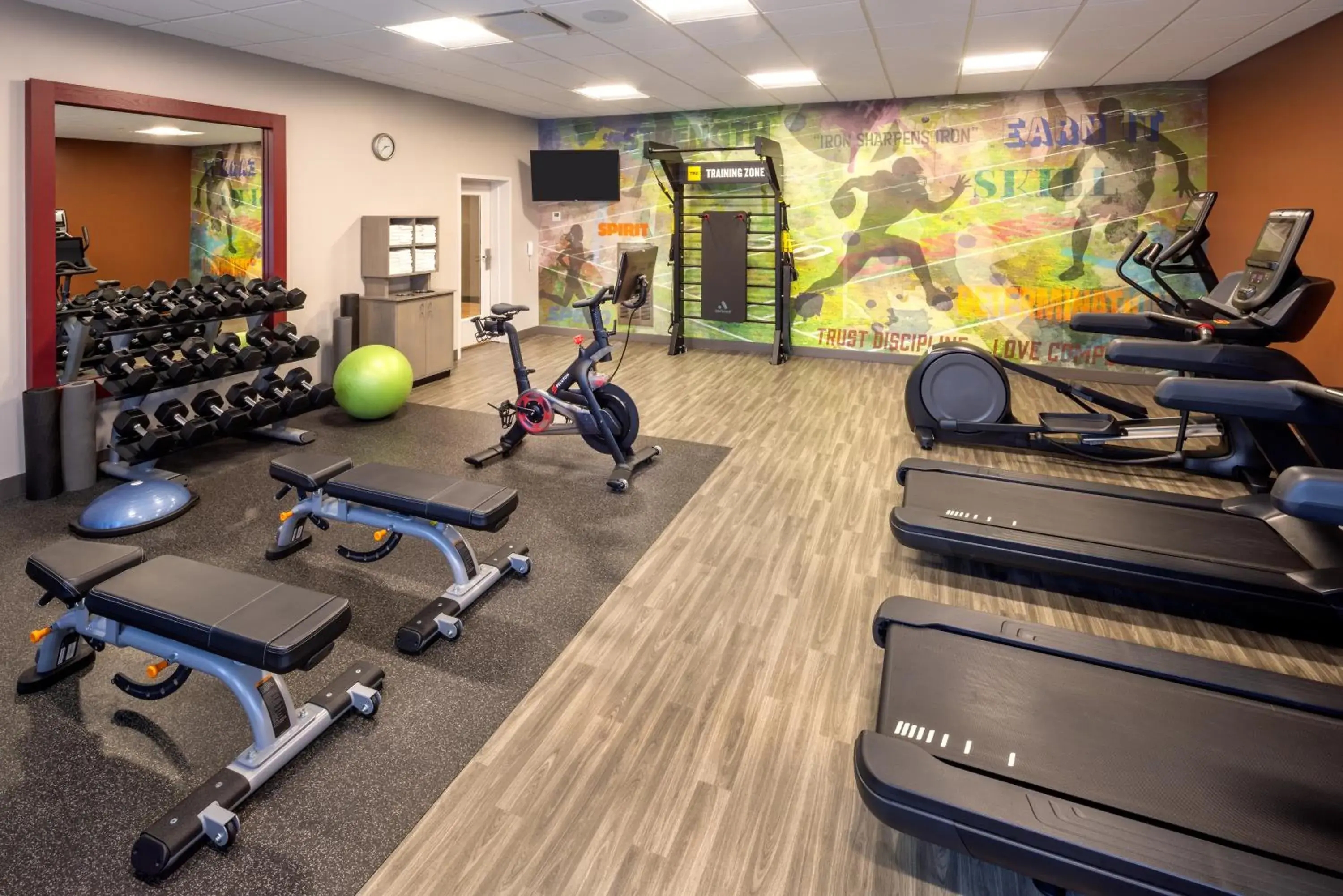 Fitness centre/facilities in Hampton Inn Pullman Fitness centre/facilities in Hampton Inn Pullman