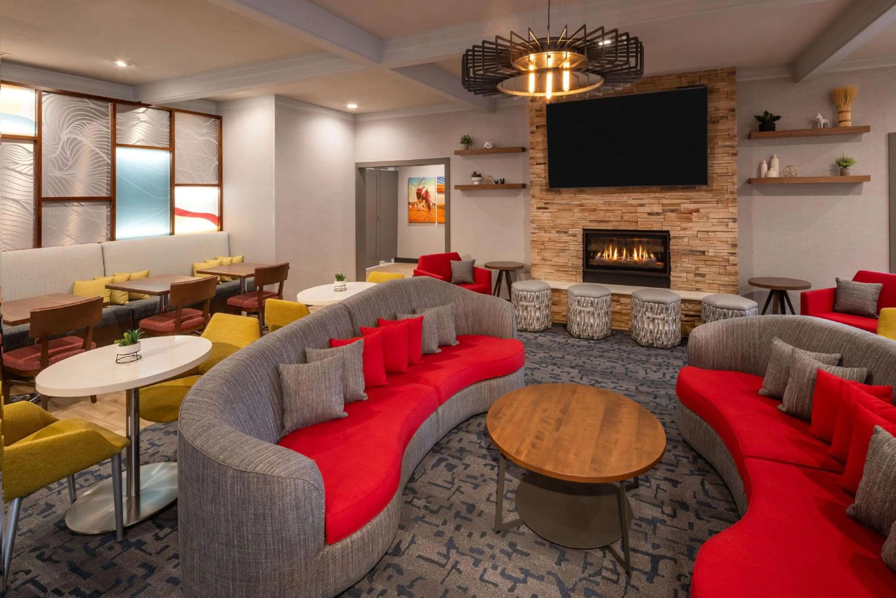 Lobby or reception in Hampton Inn Pullman