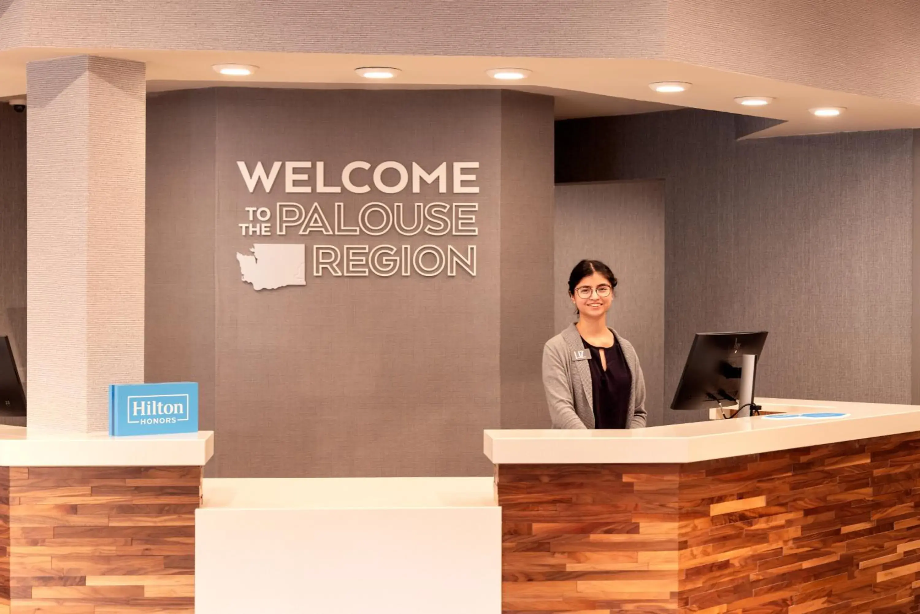 Lobby or reception in Hampton Inn Pullman Lobby or reception in Hampton Inn Pullman