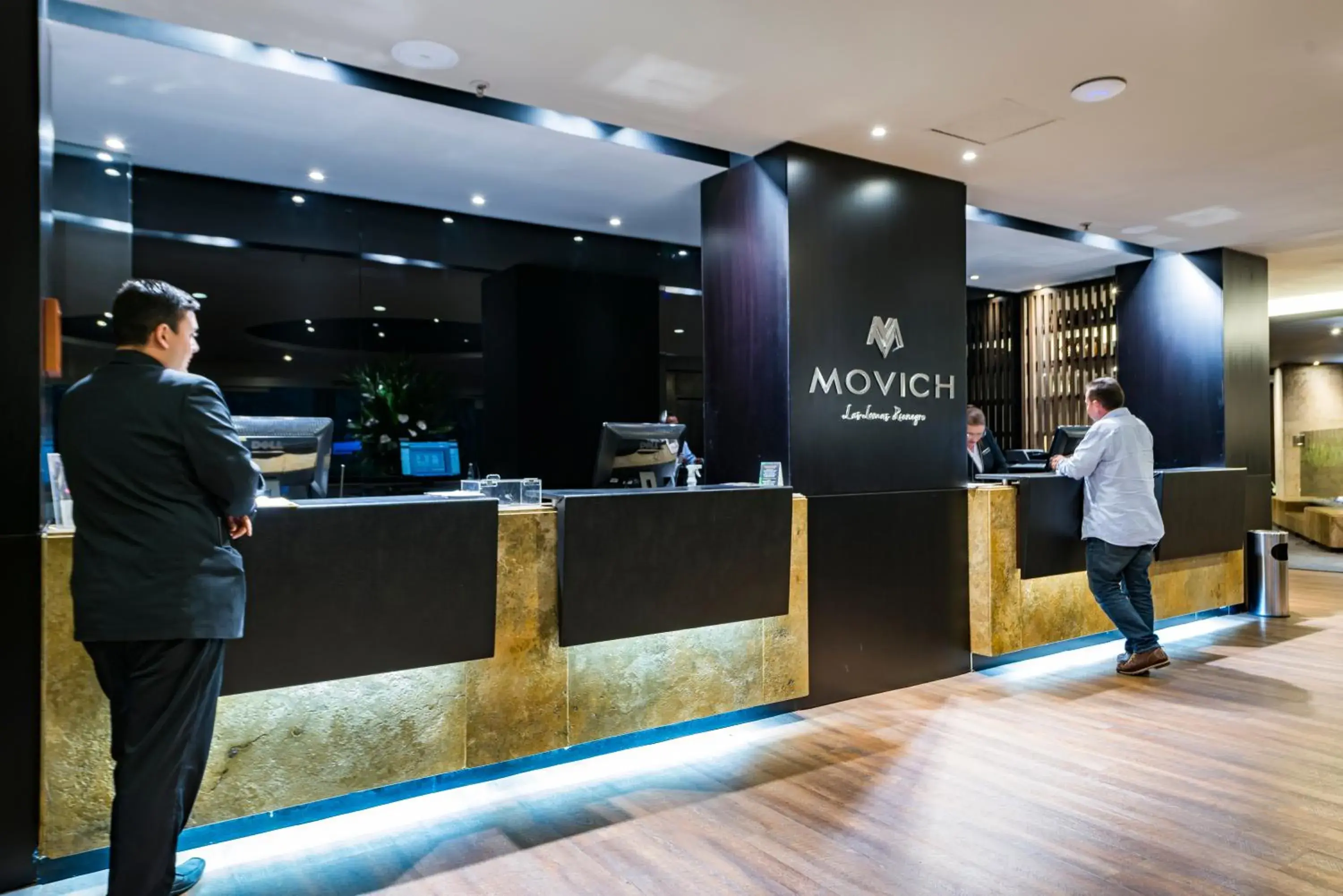 Lobby or reception in Movich Hotel Las Lomas Lobby or reception in Movich Hotel Las Lomas