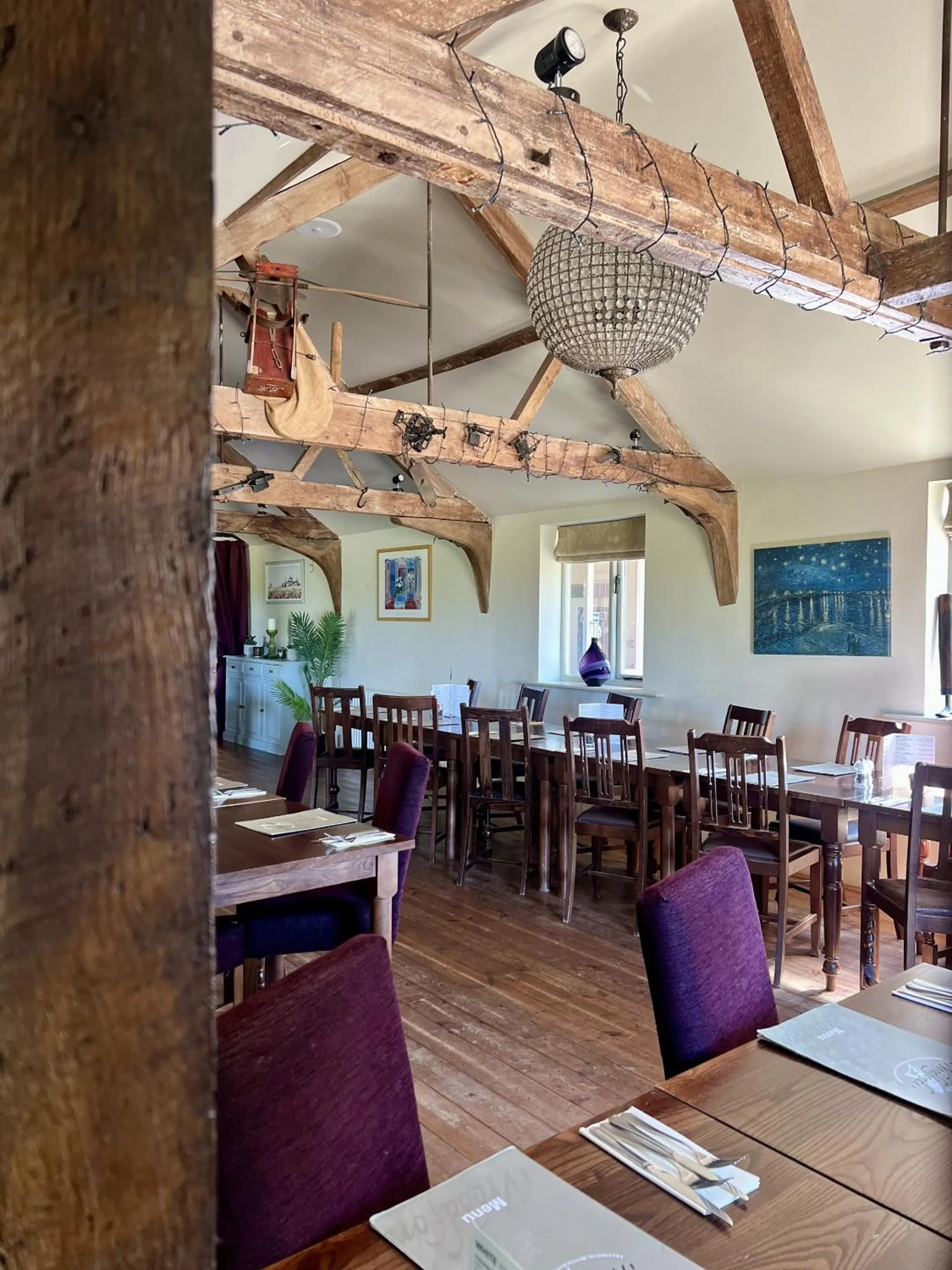 Dining area in The Parson Woodforde