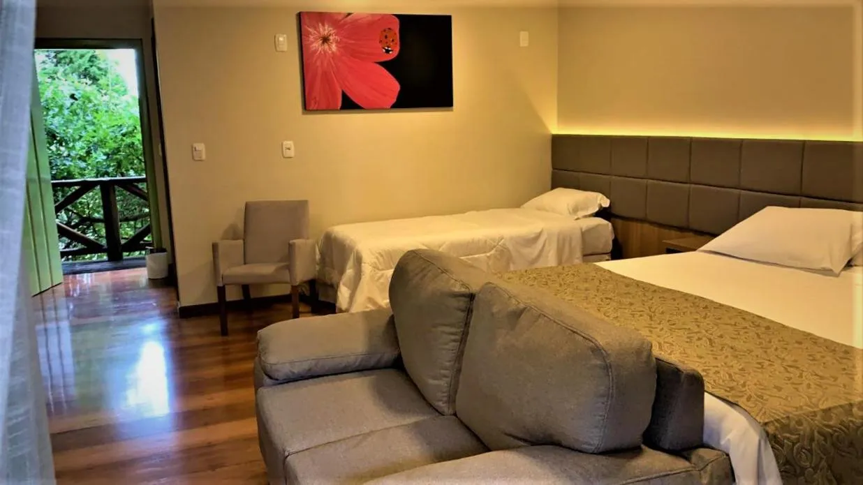 Bed in Villa Flor Ecoresort