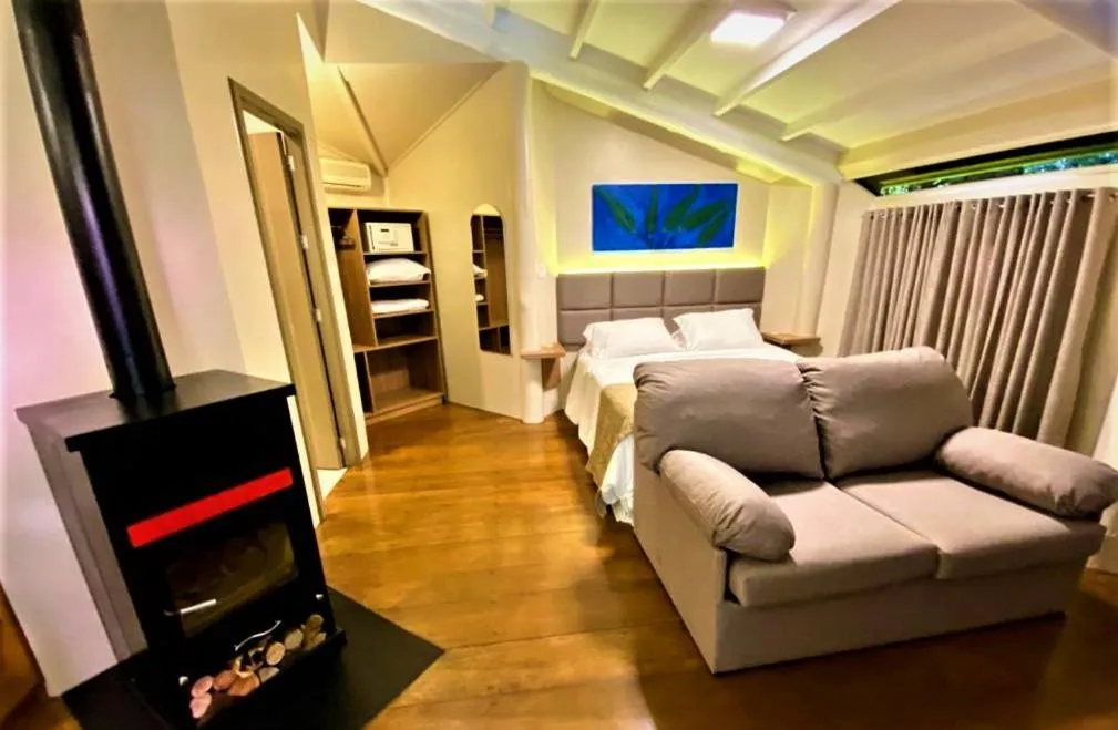 Bed in Villa Flor Ecoresort