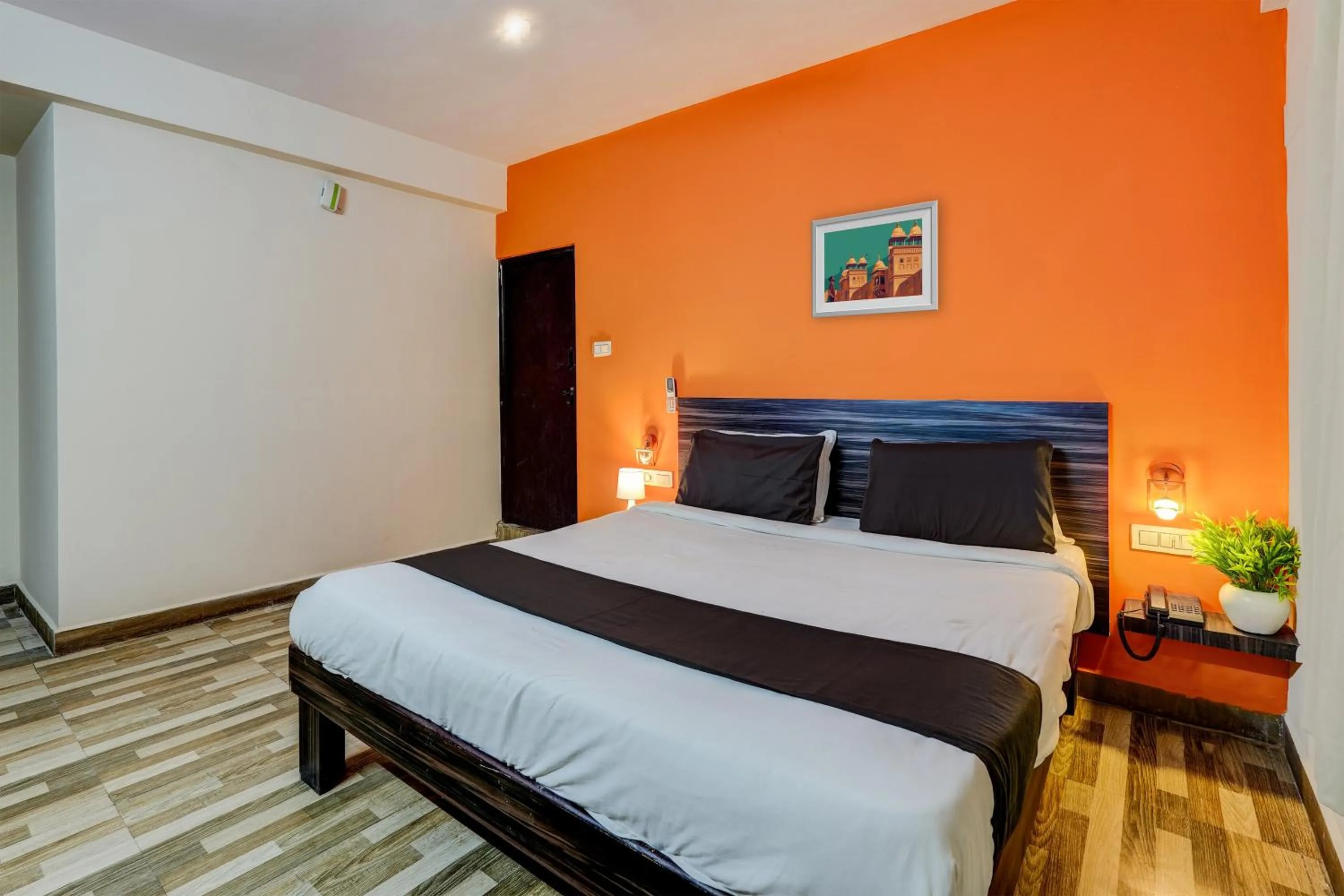 Bedroom, Bed in Hotel O PMR Hotel