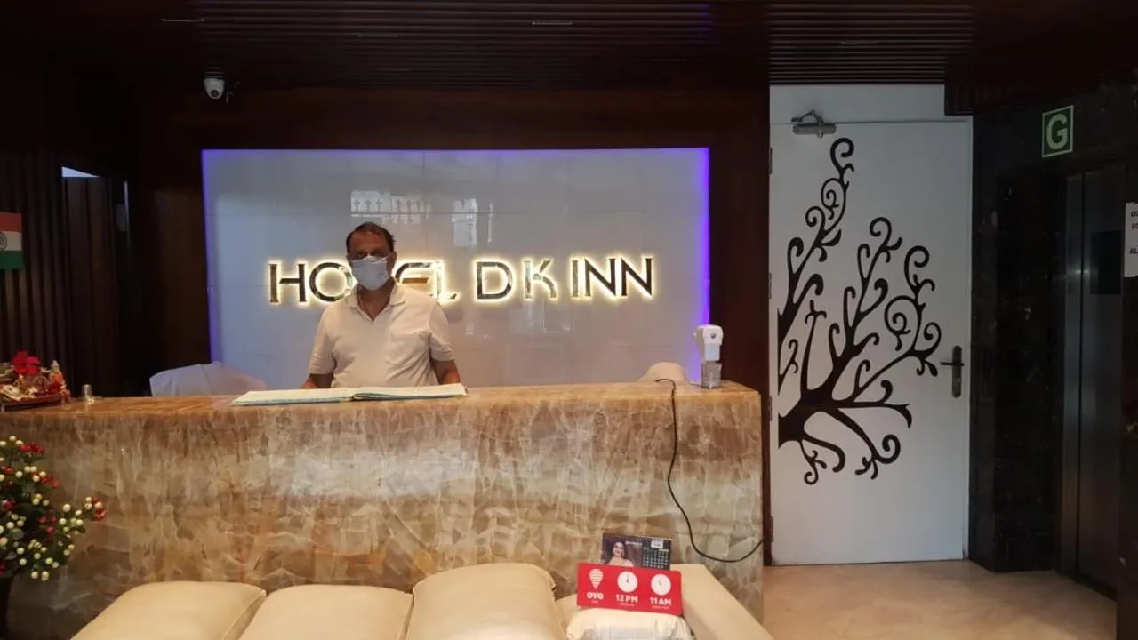 Lobby or reception in Super Hotel O Dk Inn Near Kalighat Kali Temple