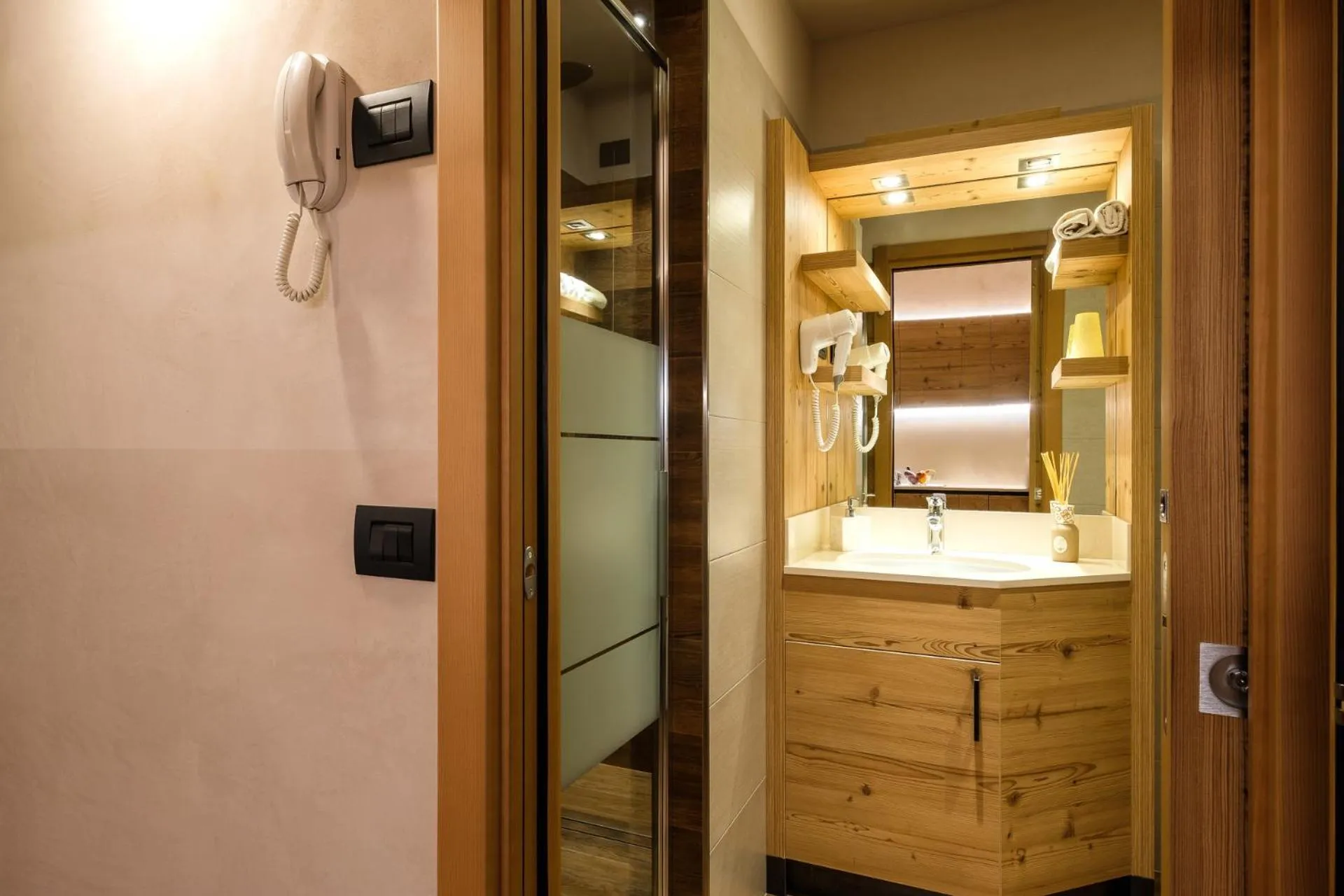 Sauna in Chalet Bellavista