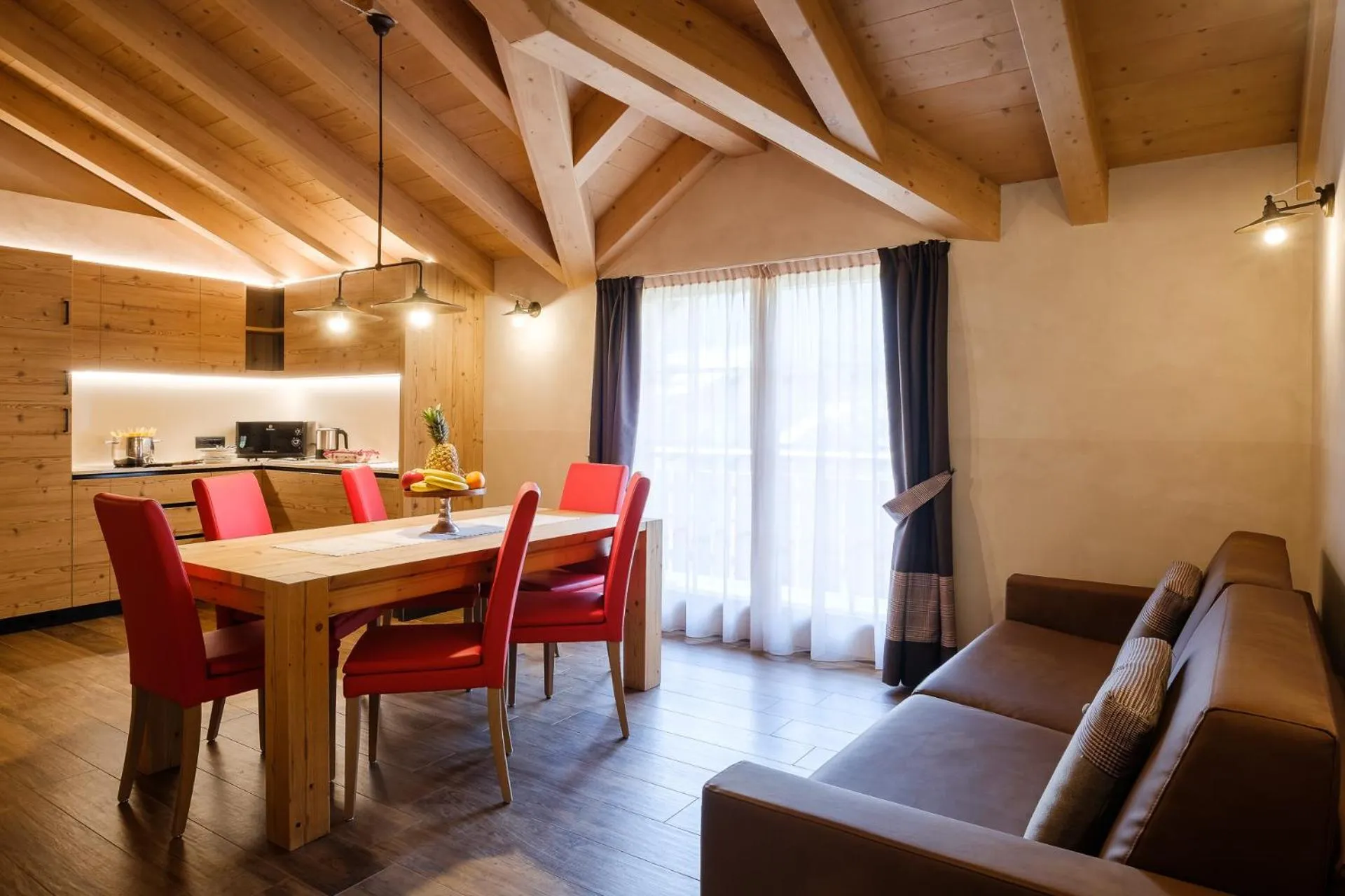 Kitchen or kitchenette in Chalet Bellavista