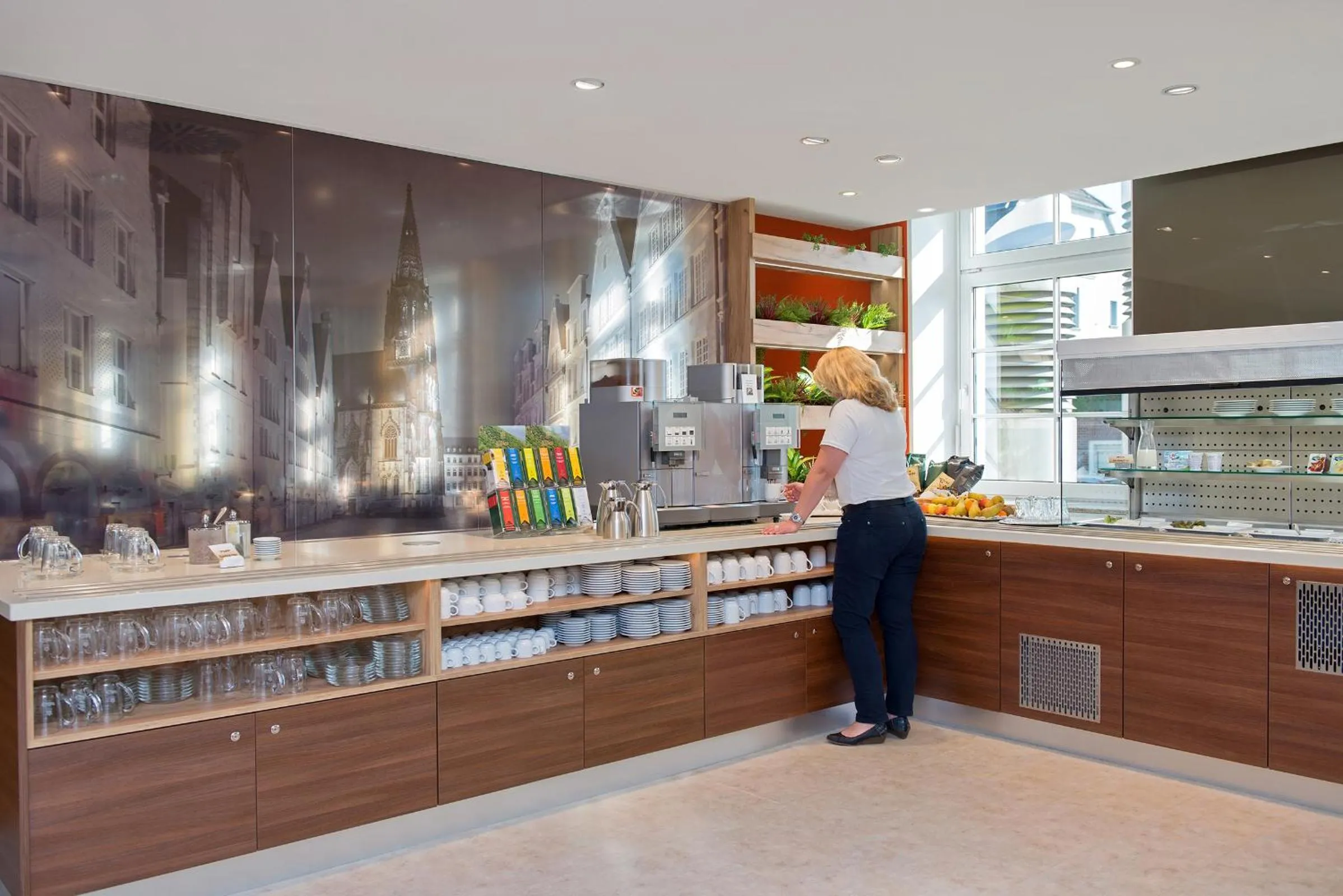 Restaurant/places to eat in Johanniter Gästehaus