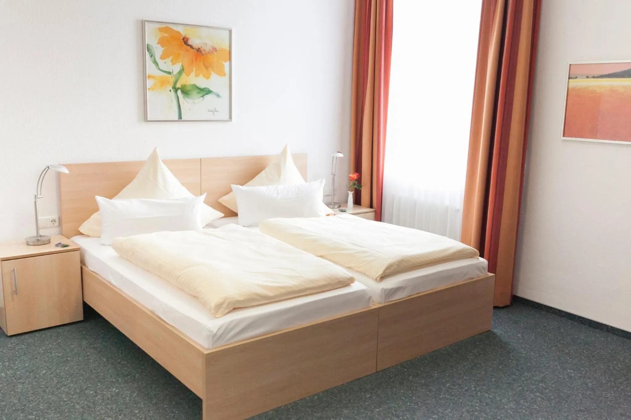 Photo of the whole room, Bed in Johanniter Gästehaus