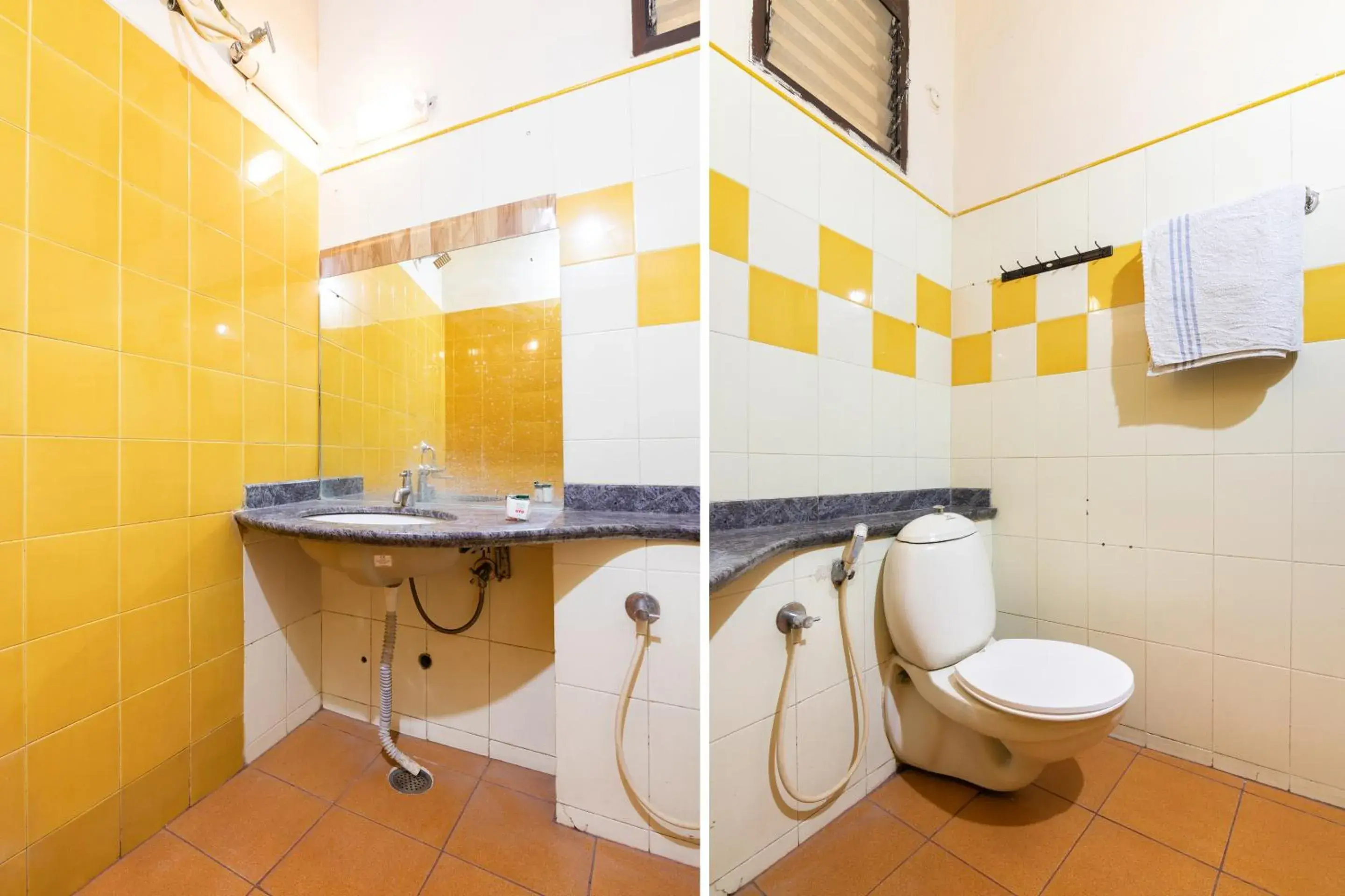 Bathroom in Hotel O Rajmahal Boarding & Lodging Bathroom in Hotel O Rajmahal Boarding & Lodging