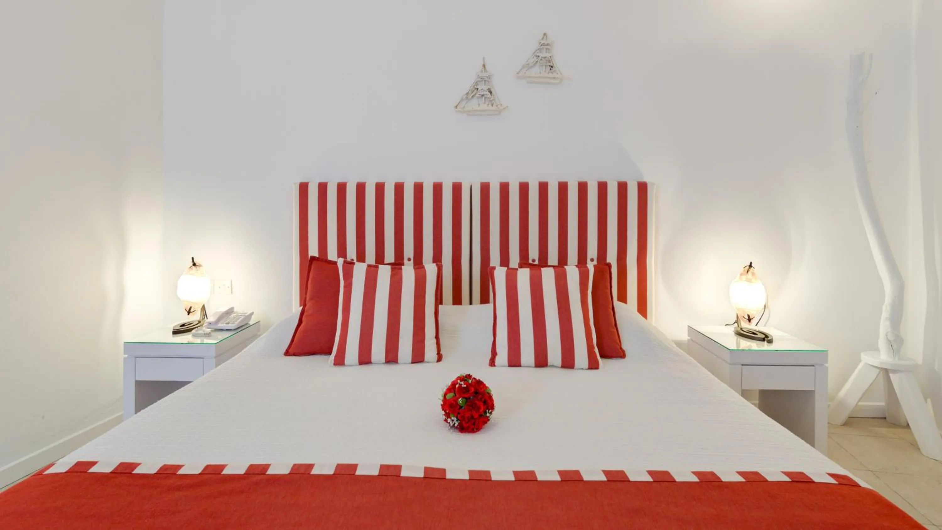 Bed in Dream Island Hotel