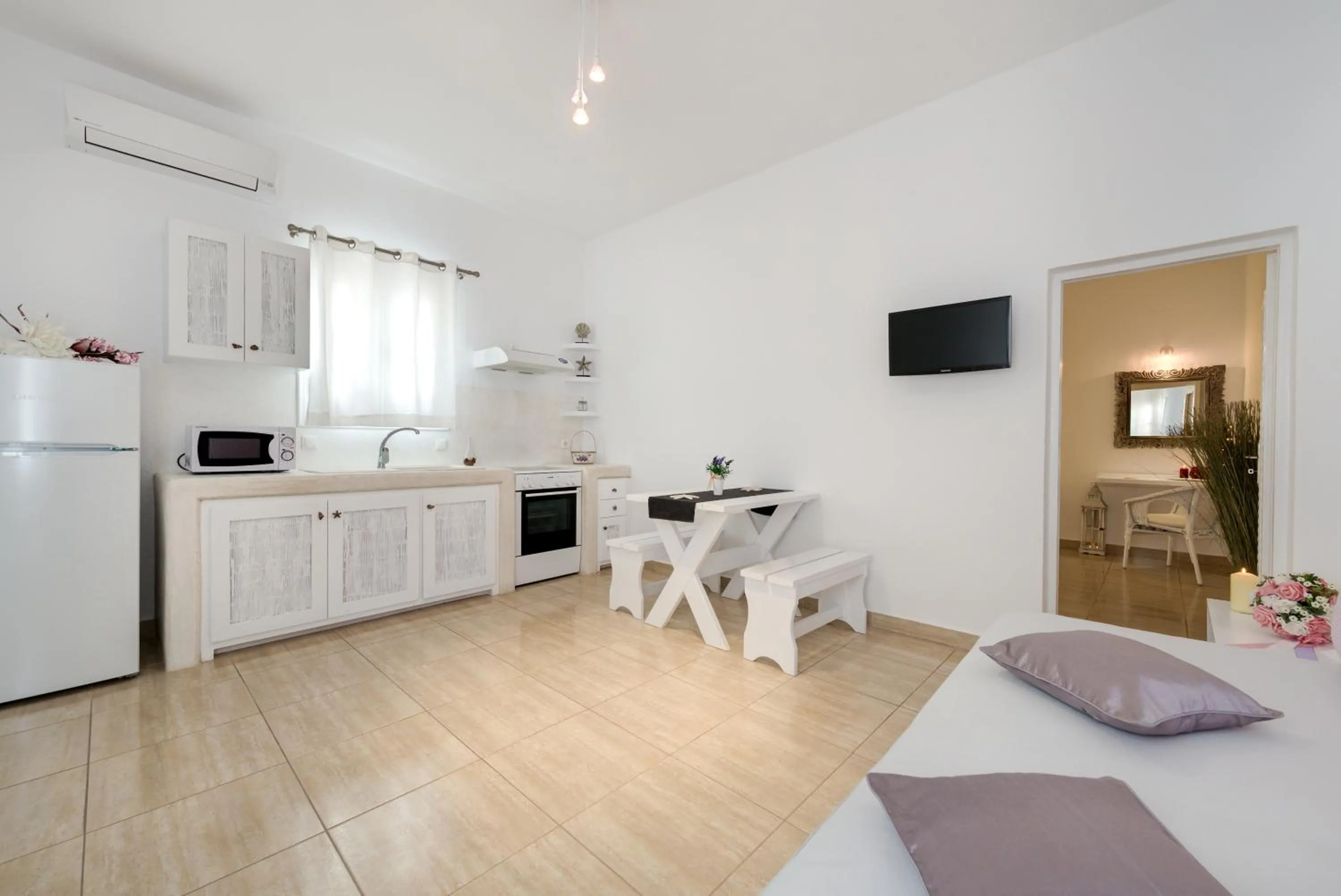 Living room in Dream Island Hotel