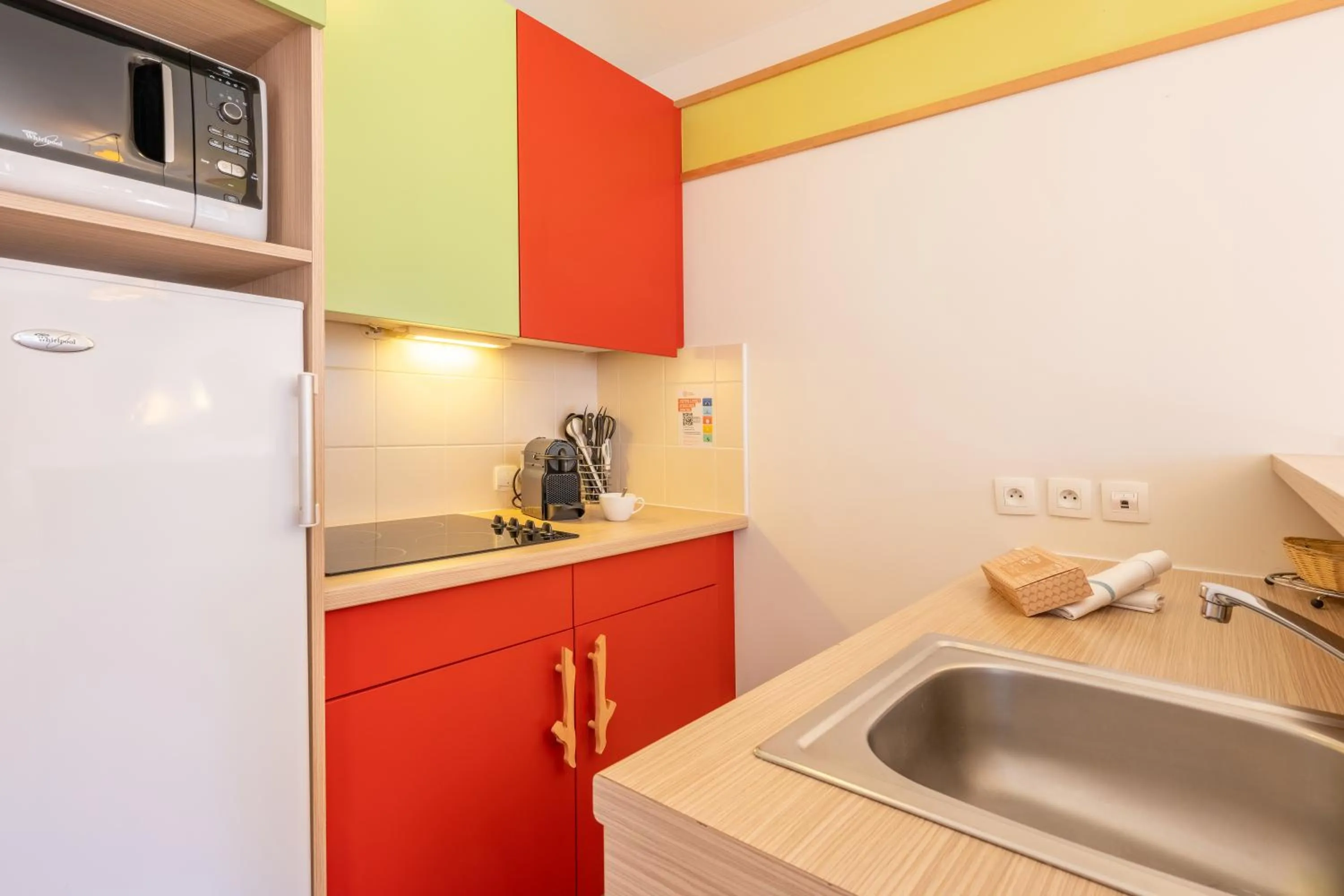 Kitchen or kitchenette in Résidence Pierre & Vacances Electra