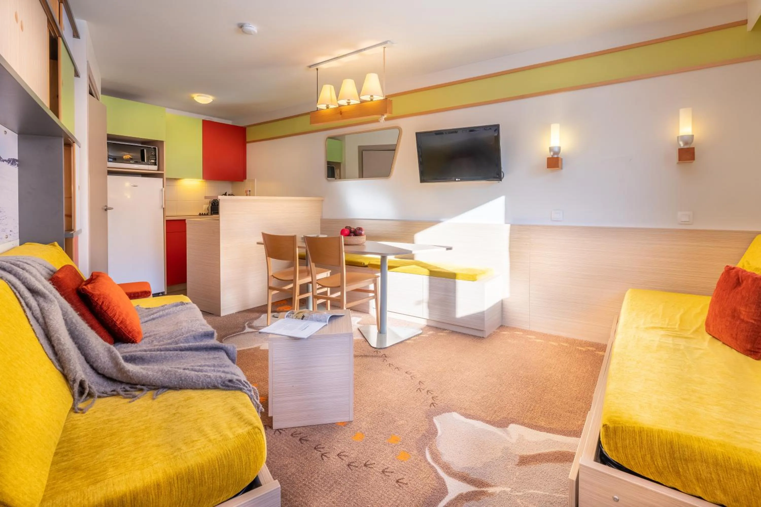 Communal lounge/ TV room in Résidence Pierre & Vacances Electra