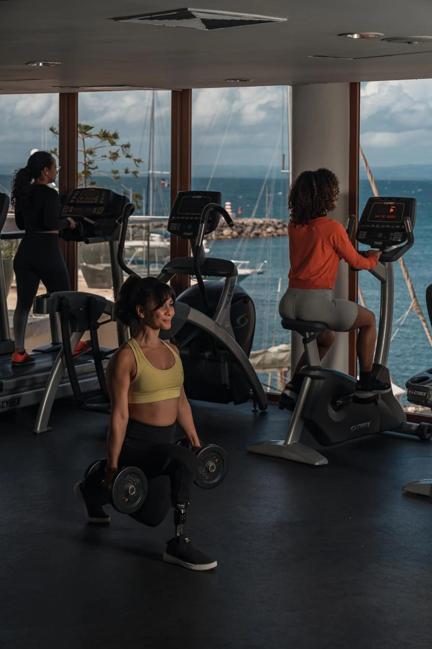 Fitness centre/facilities in The Bannister Hotel & Yacht Club by Mint