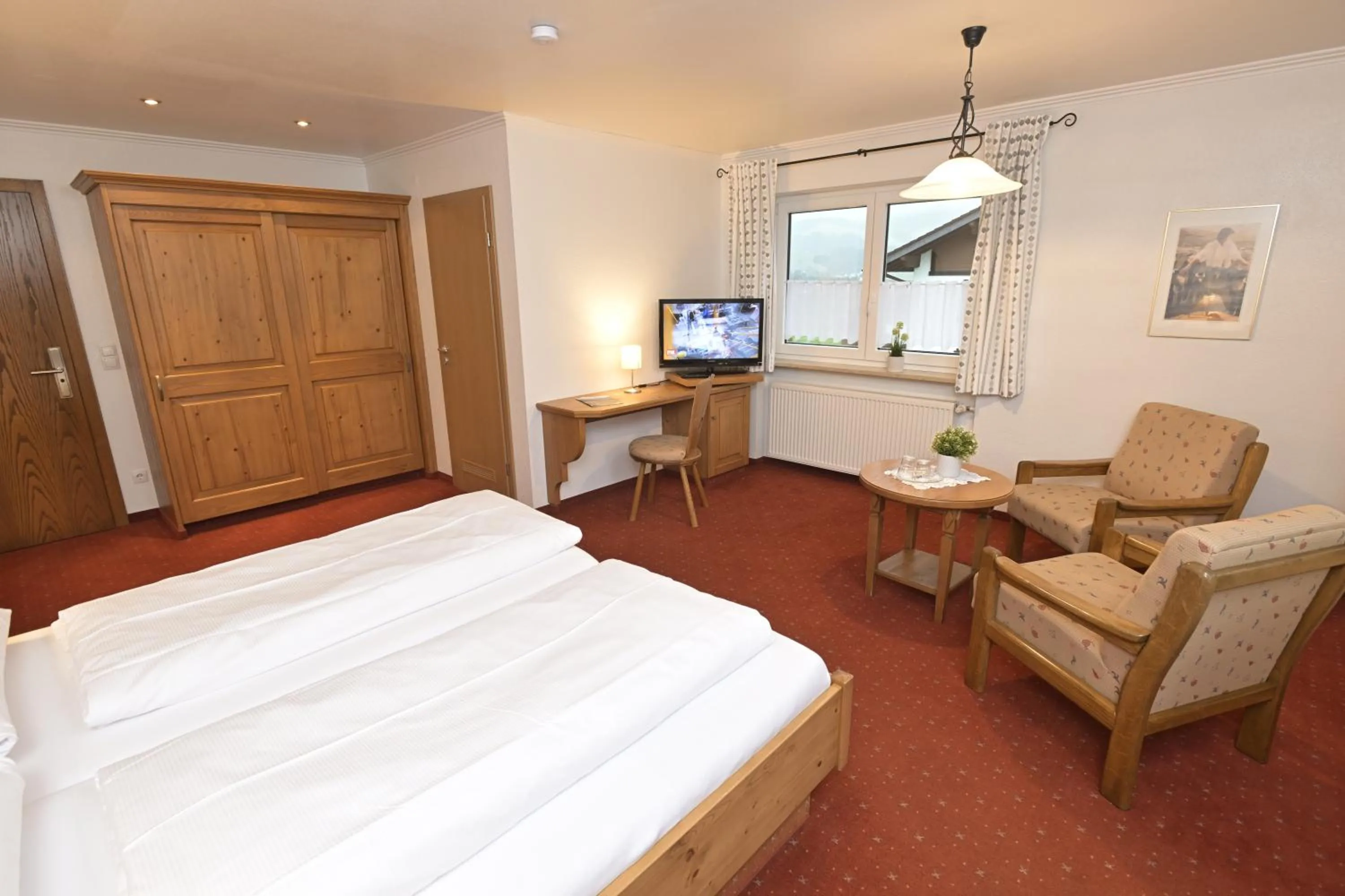 Photo of the whole room, Bed in Landhaus Ruppaner