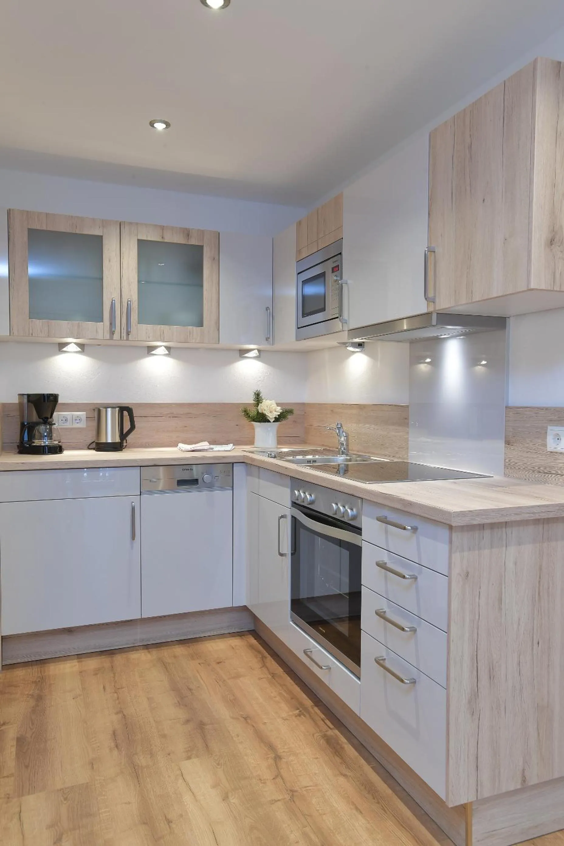 Kitchen or kitchenette in Landhaus Ruppaner