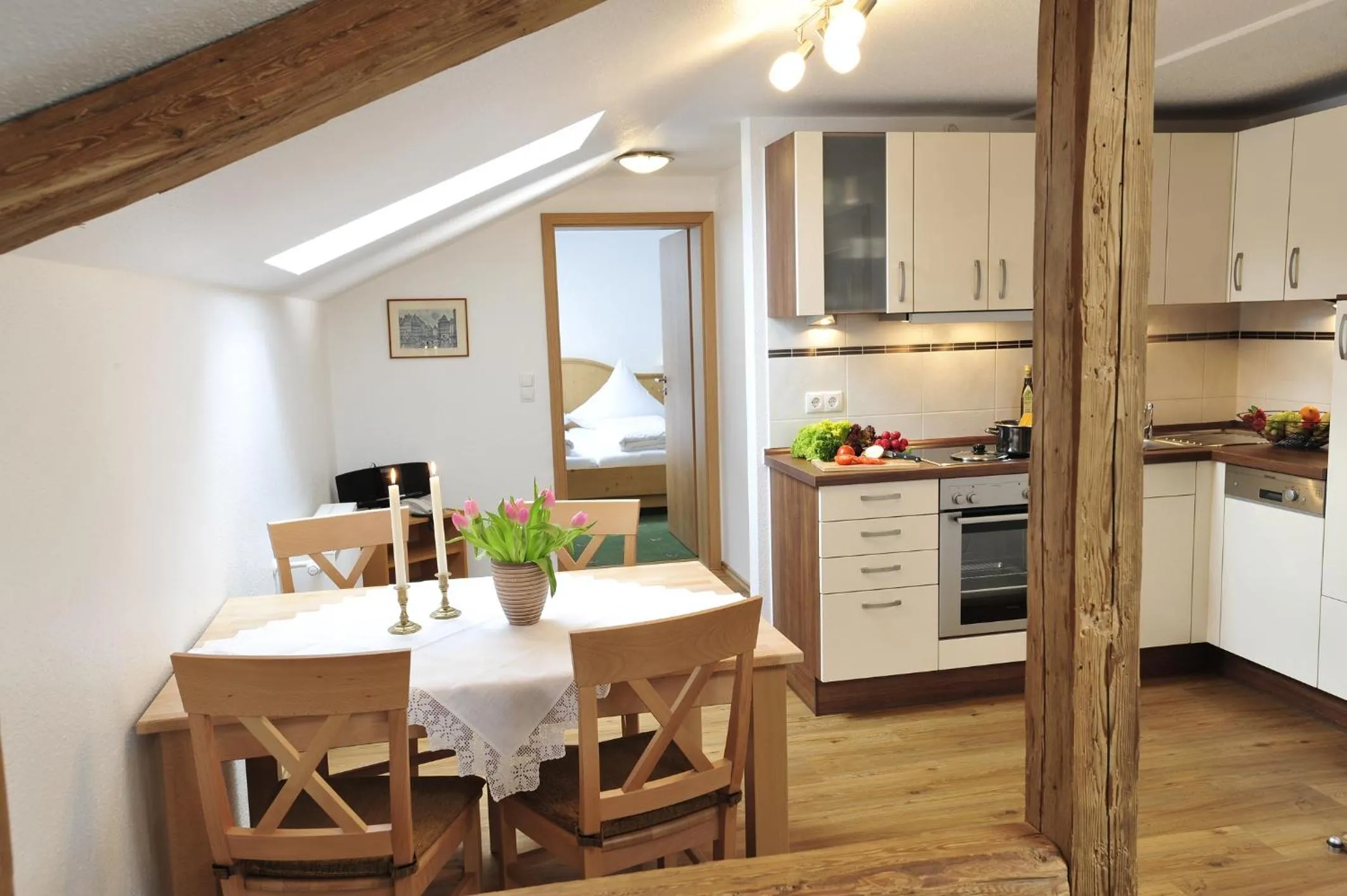 Dining area in Landhaus Ruppaner