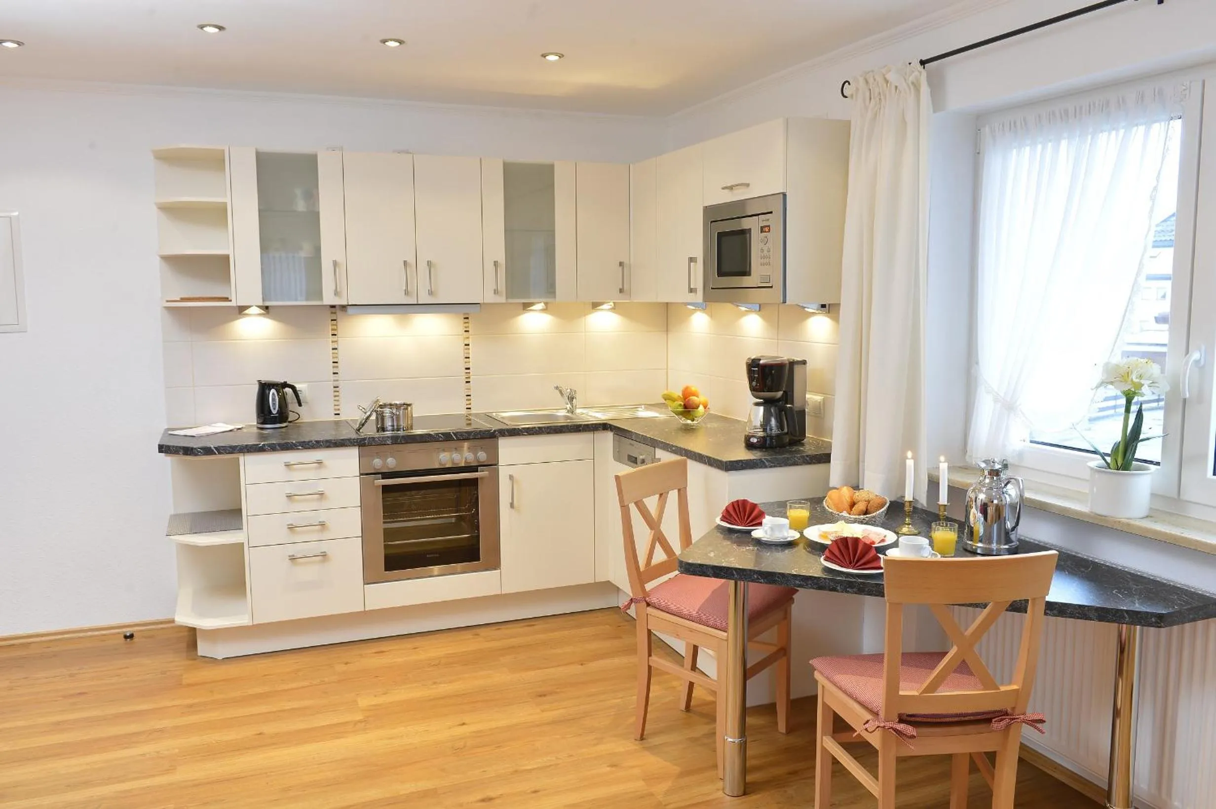 Kitchen or kitchenette in Landhaus Ruppaner