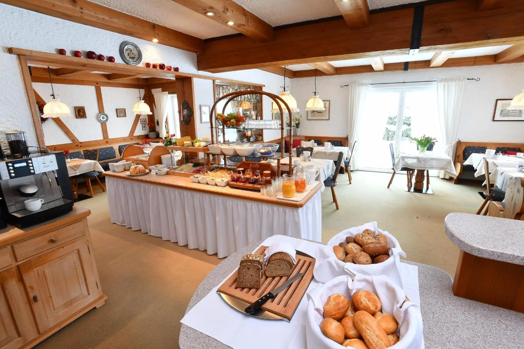 Buffet breakfast in Landhaus Ruppaner