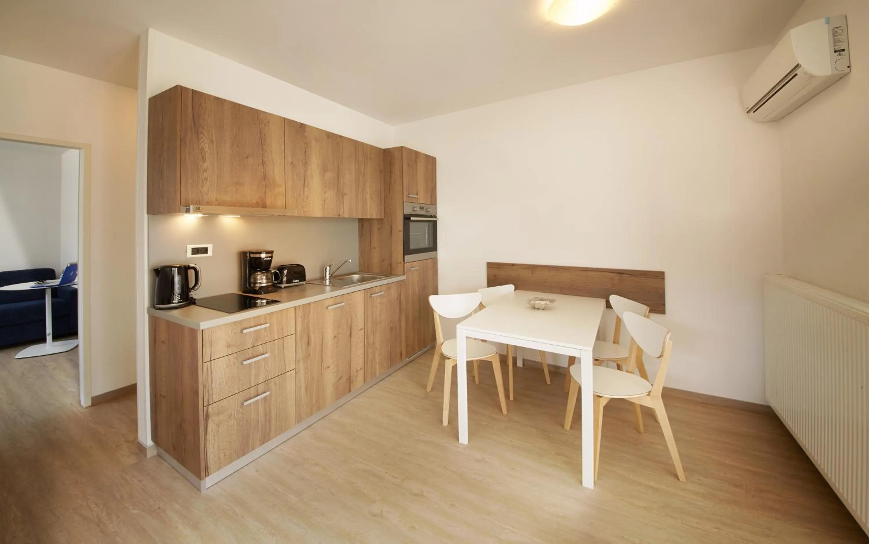 Kitchen or kitchenette in Adria Apartments - Hotel & Resort Adria Ankaran