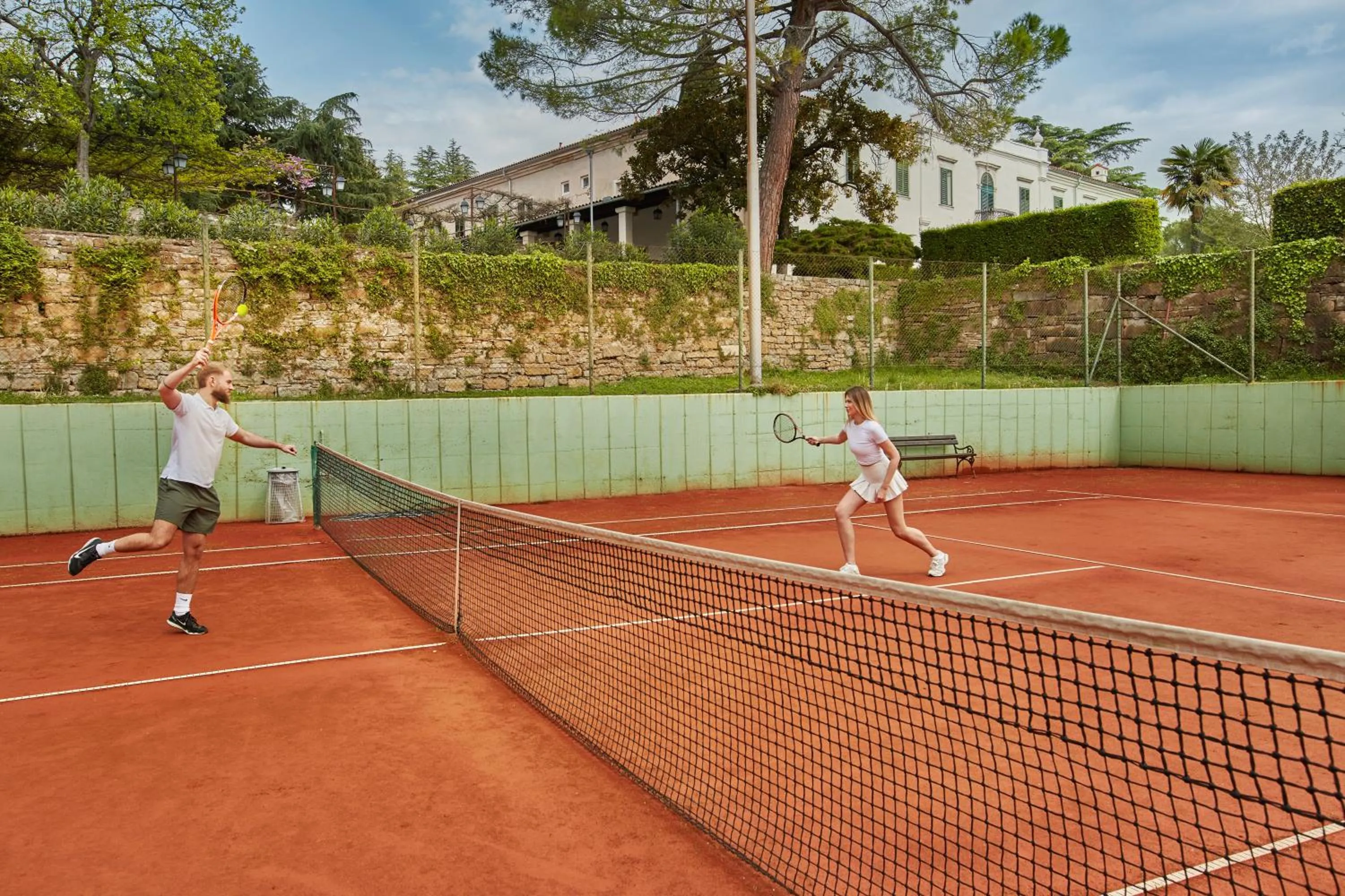 Tennis court in Adria Apartments - Hotel & Resort Adria Ankaran