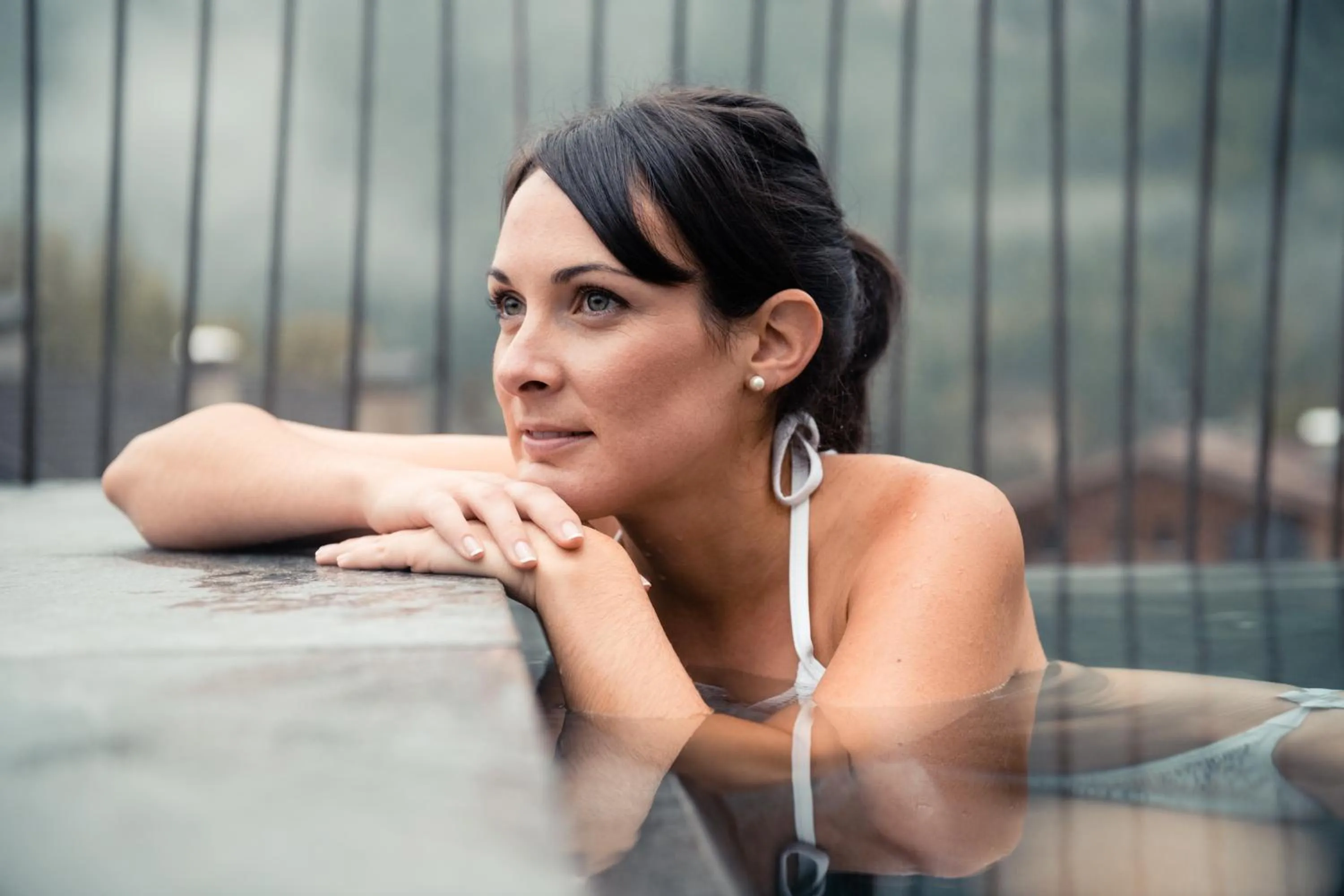 Hot Tub in Hotel Gran Ciasa