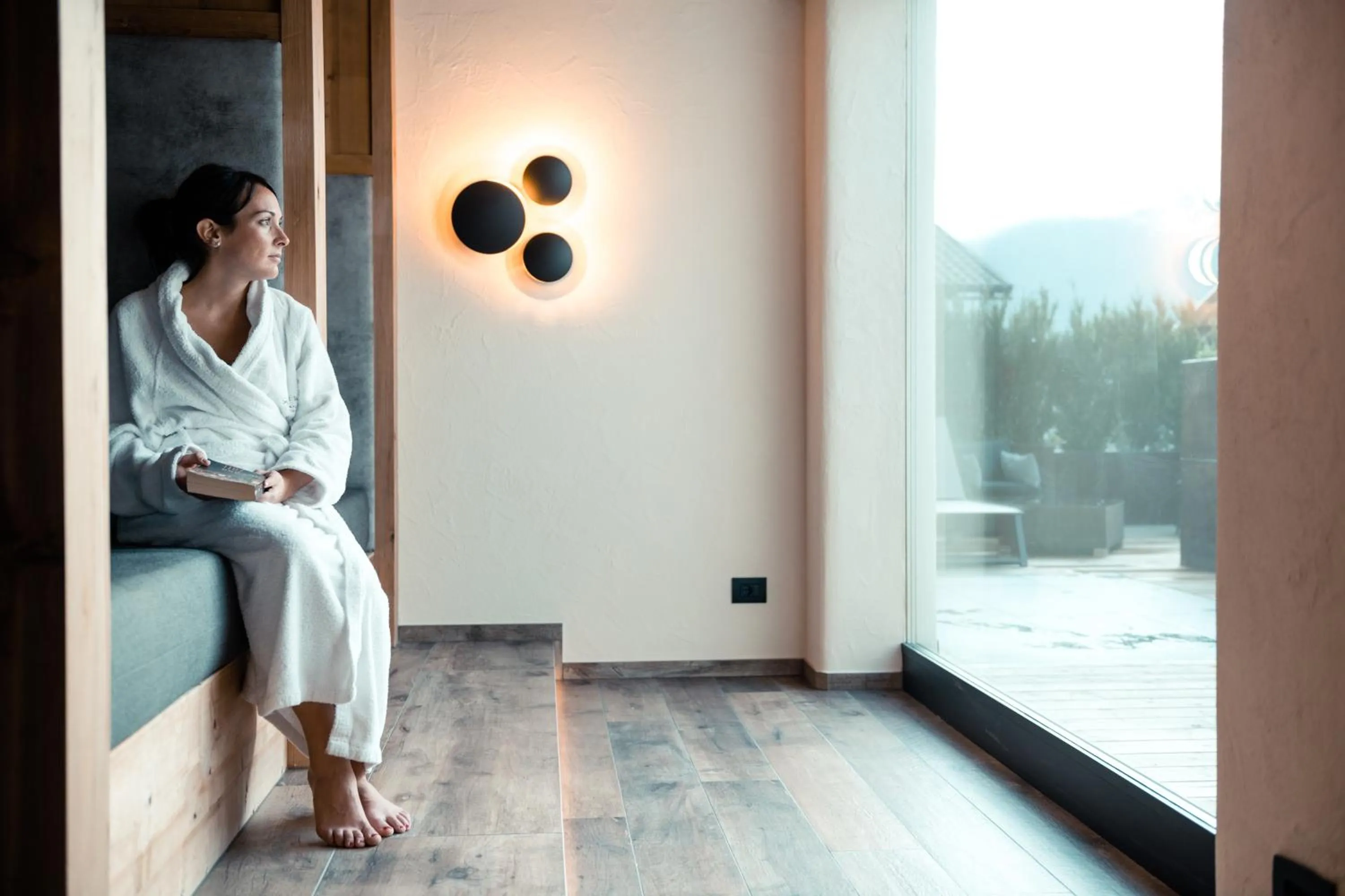 Spa and wellness centre/facilities in Hotel Gran Ciasa
